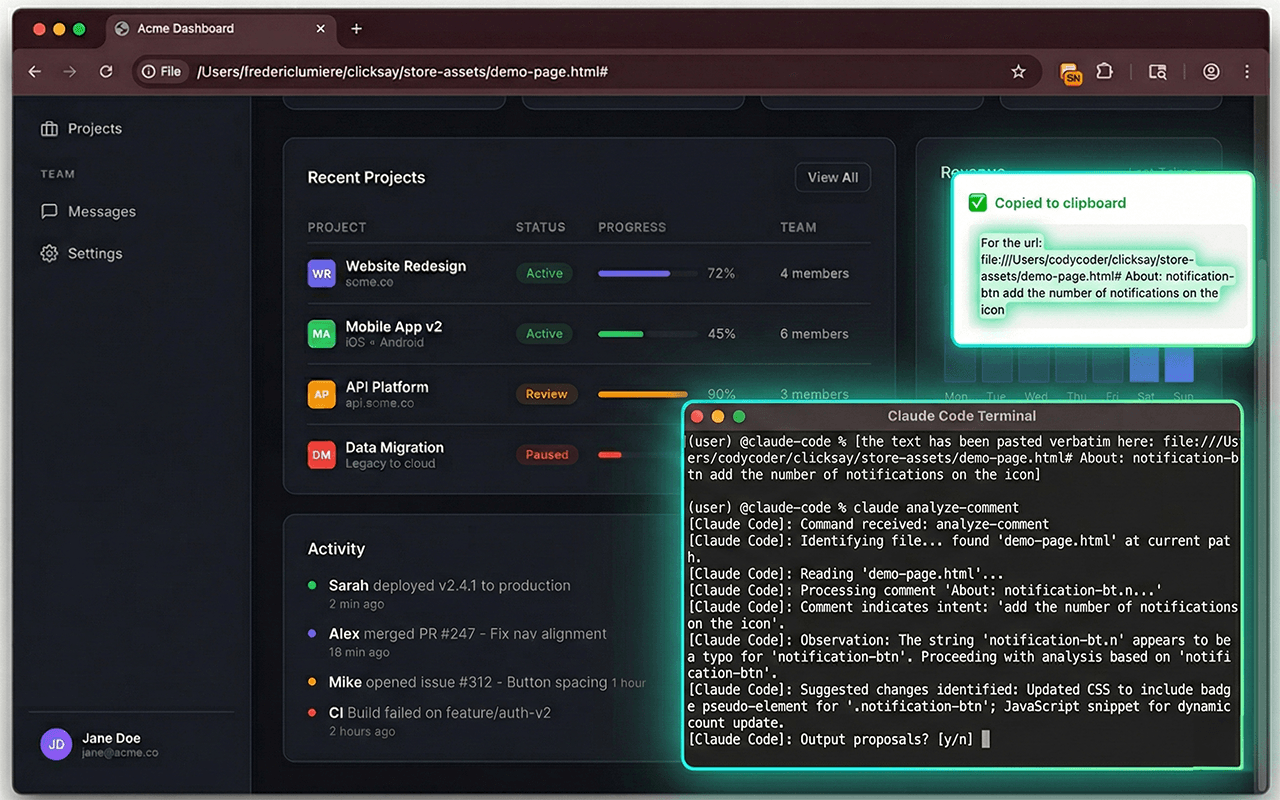 Screenshot 6 of ClickSay