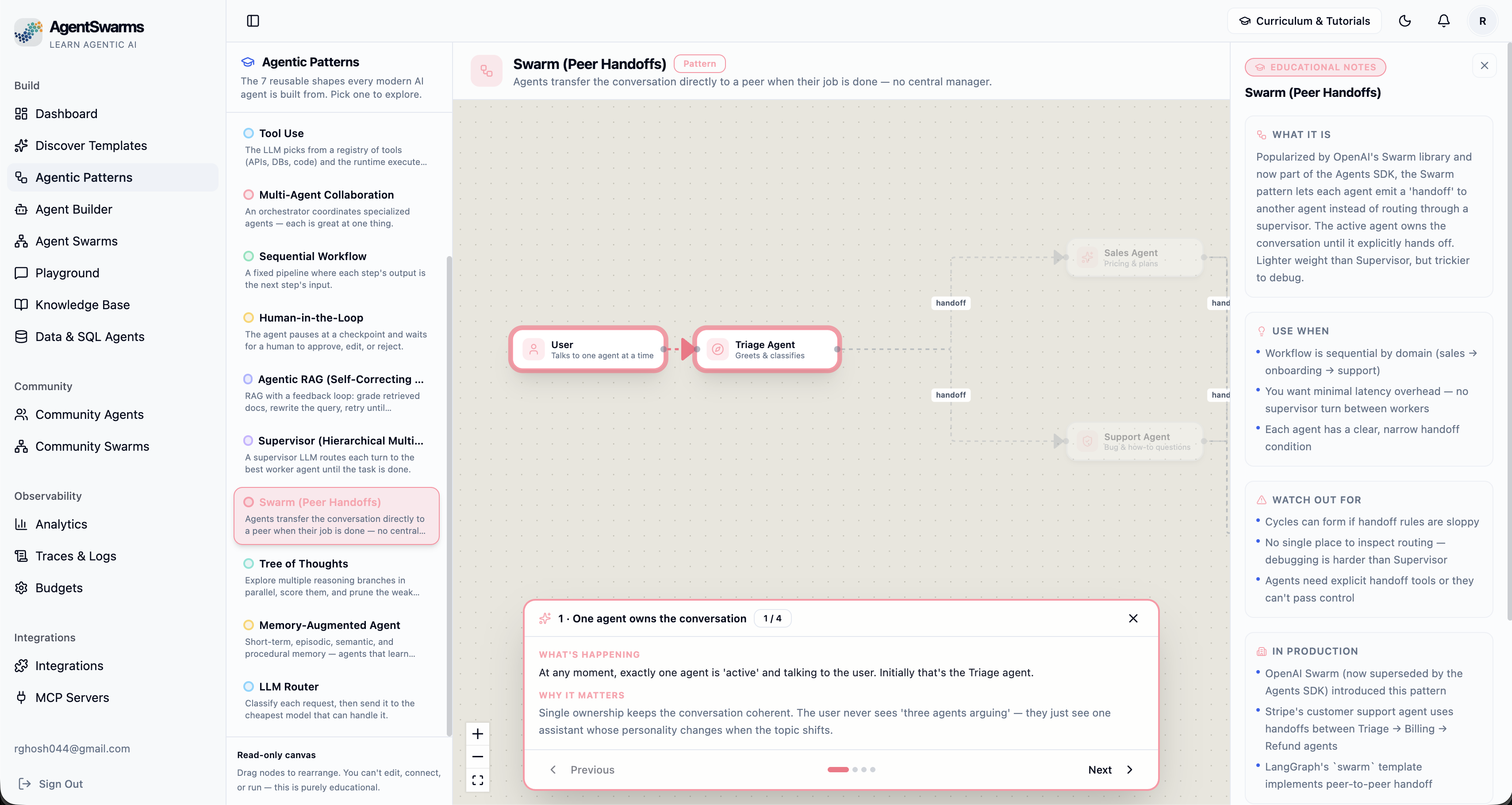 Screenshot 4 of AgentSwarms