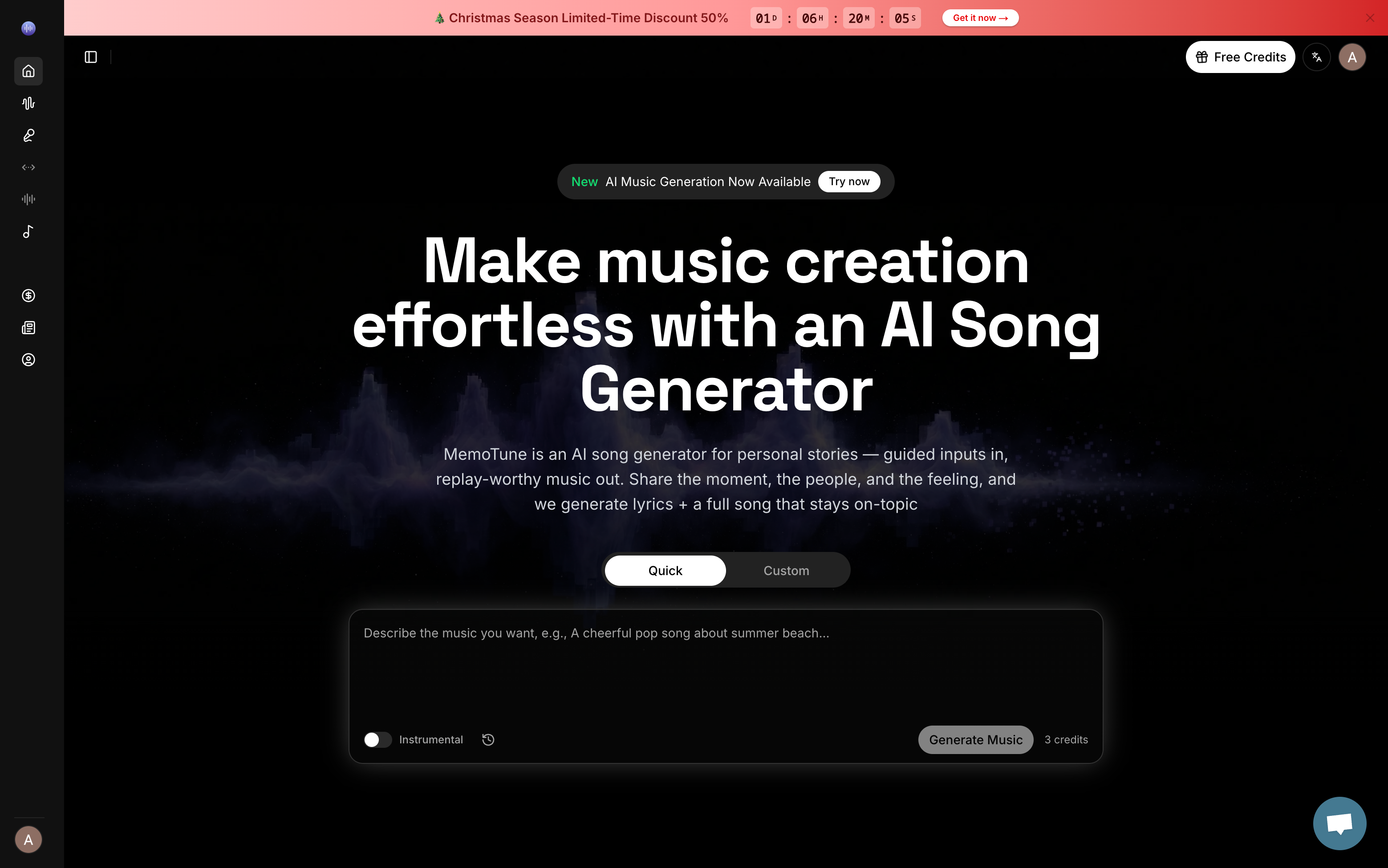 Screenshot 2 of MemoTune AI Song Maker
