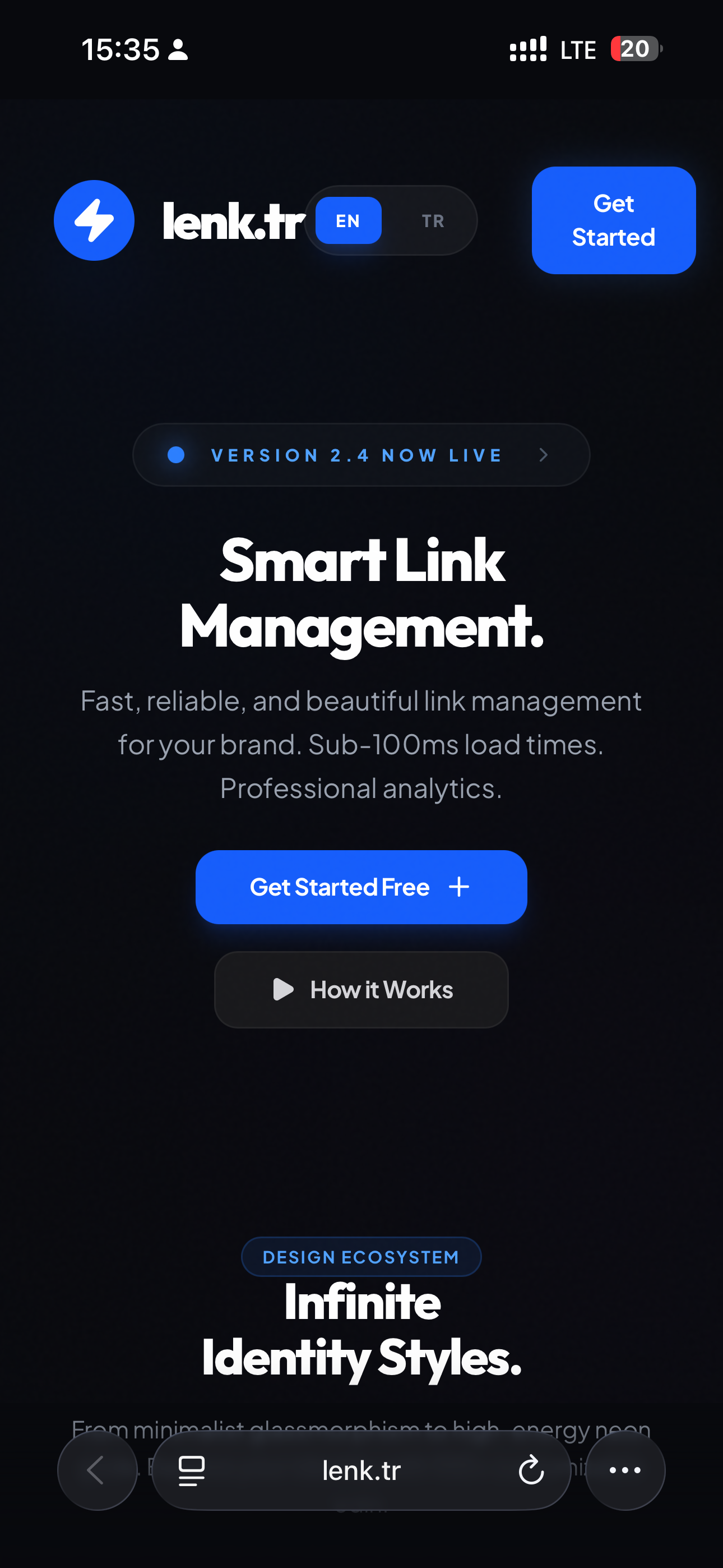 Screenshot 1 of LENK.TR