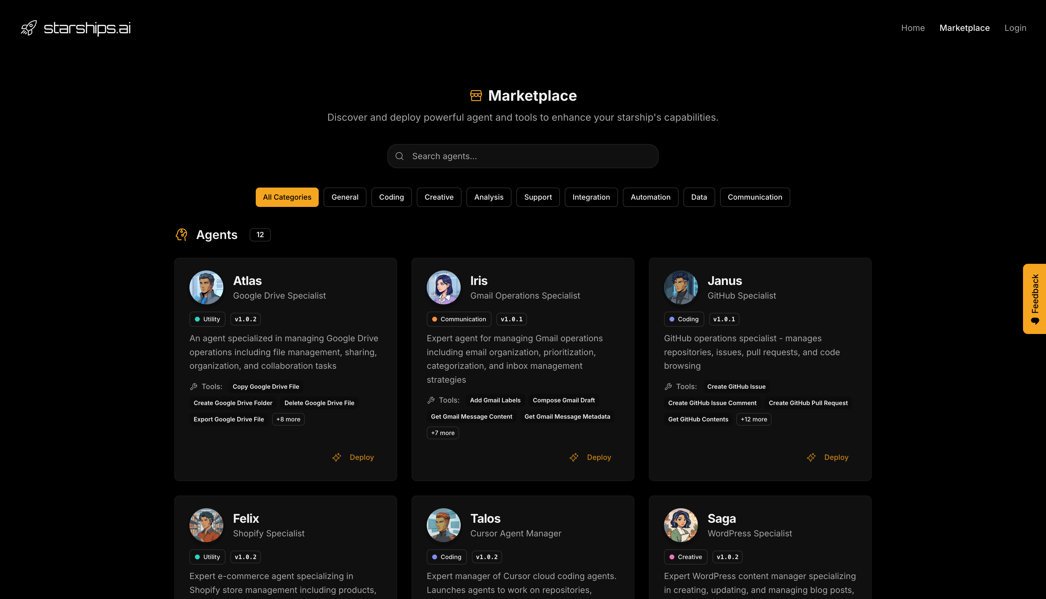 Screenshot 4 of Starships.ai