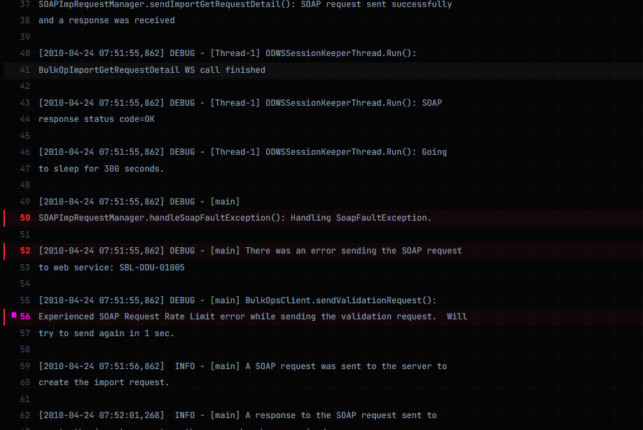 Screenshot 2 of Log Voyager