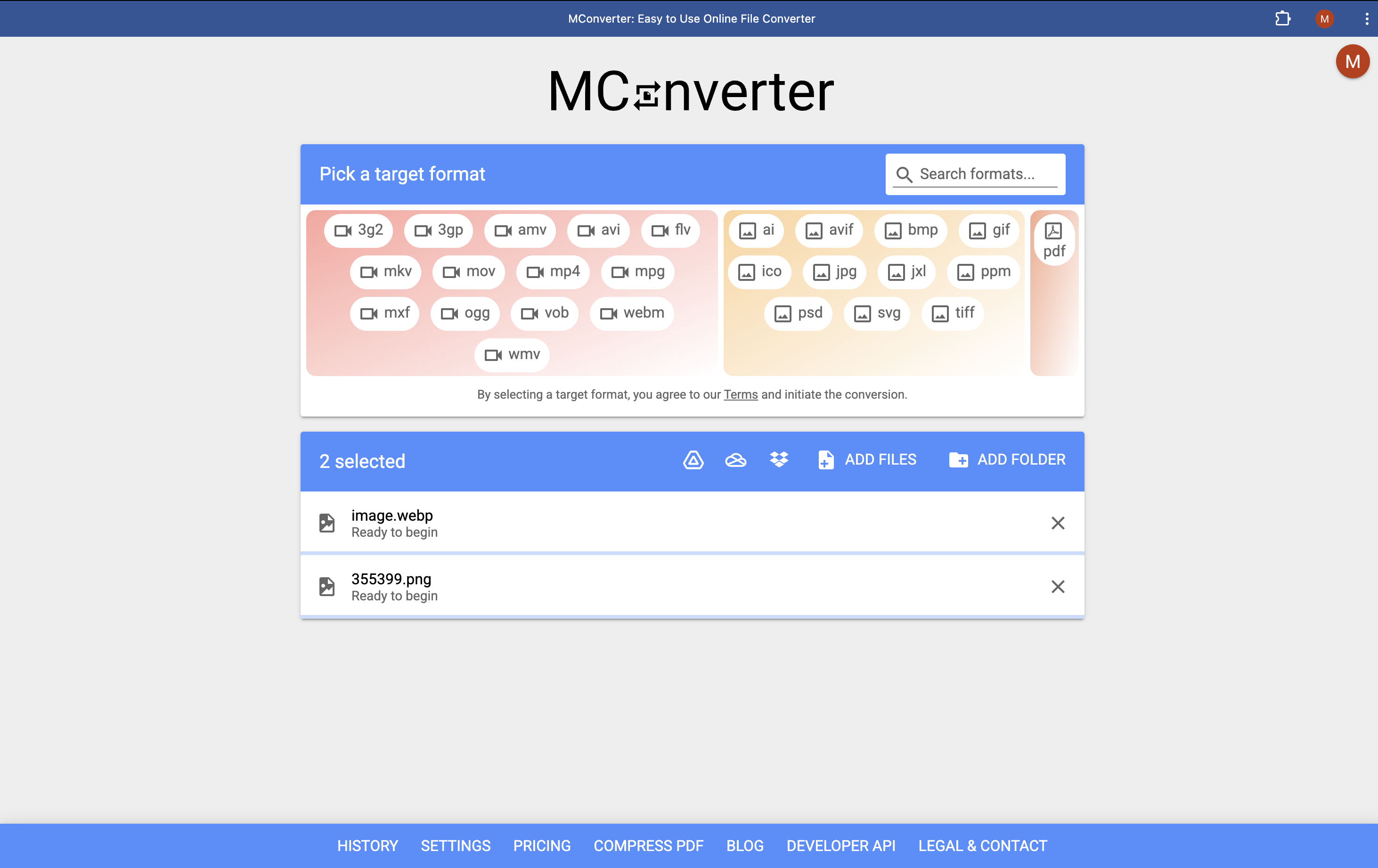 Screenshot 2 of MConverter: Convert Files & Compress PDF