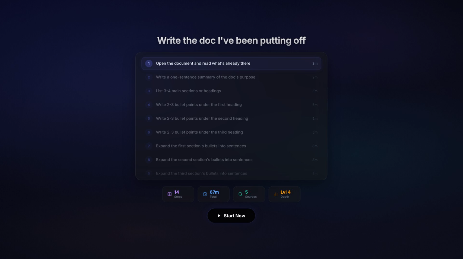 Screenshot 2 of HealUp - Finish What Matters