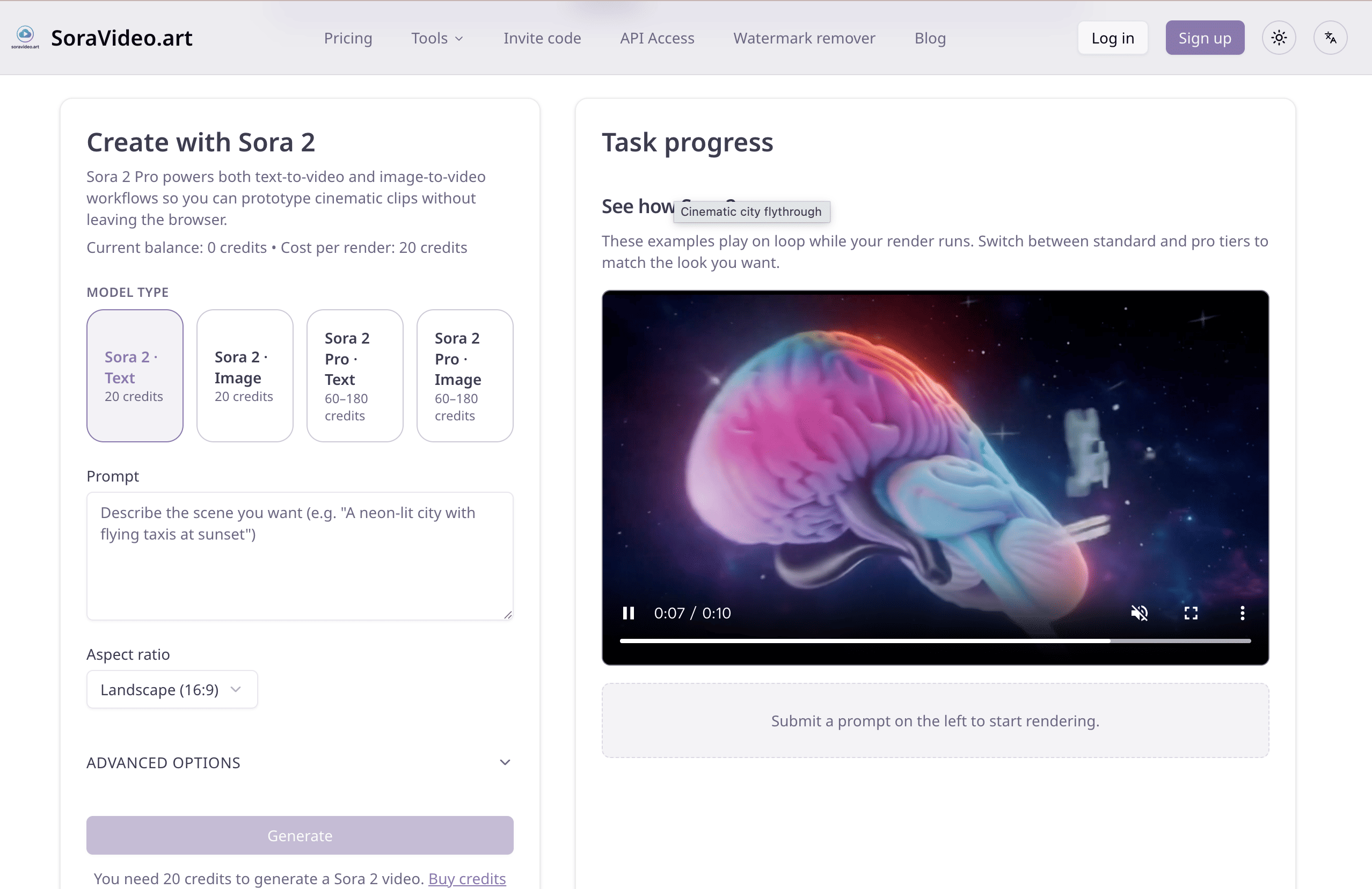 Screenshot 2 of Sora 2 AI Video Generator