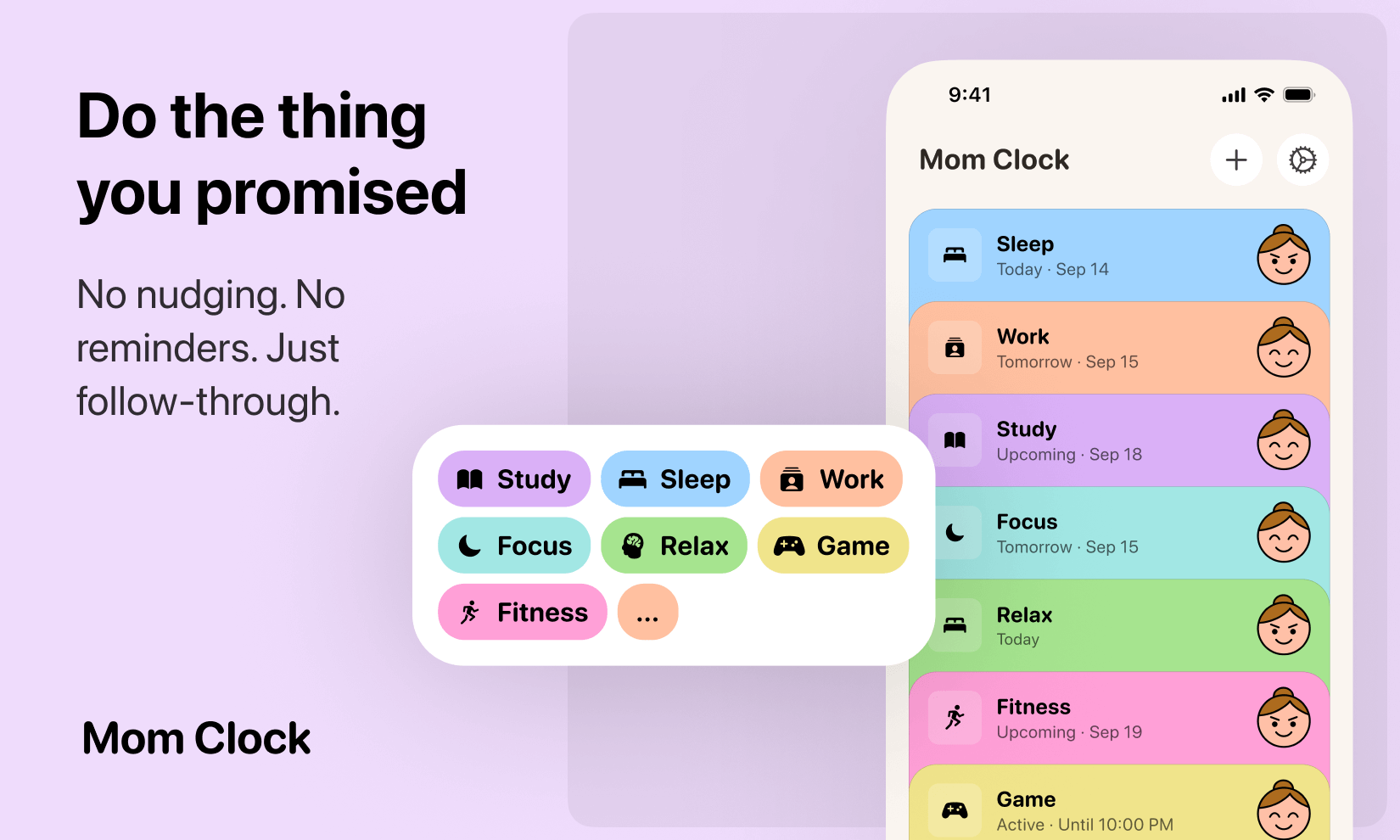 Screenshot 2 of Mom Clock