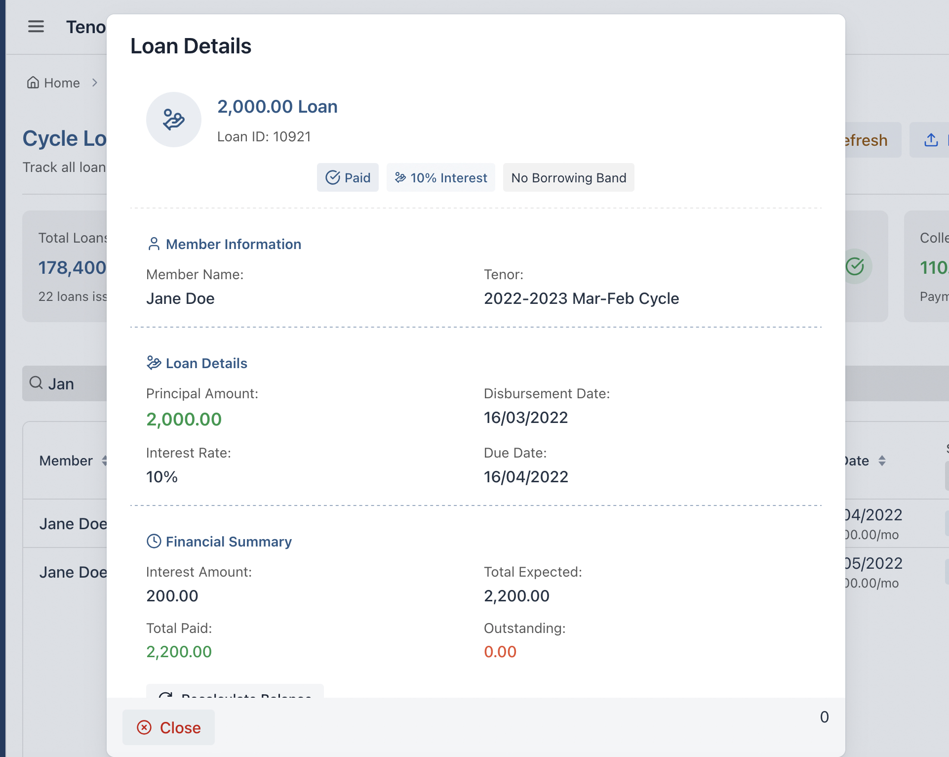 Screenshot 2 of ViB | Village Banking System