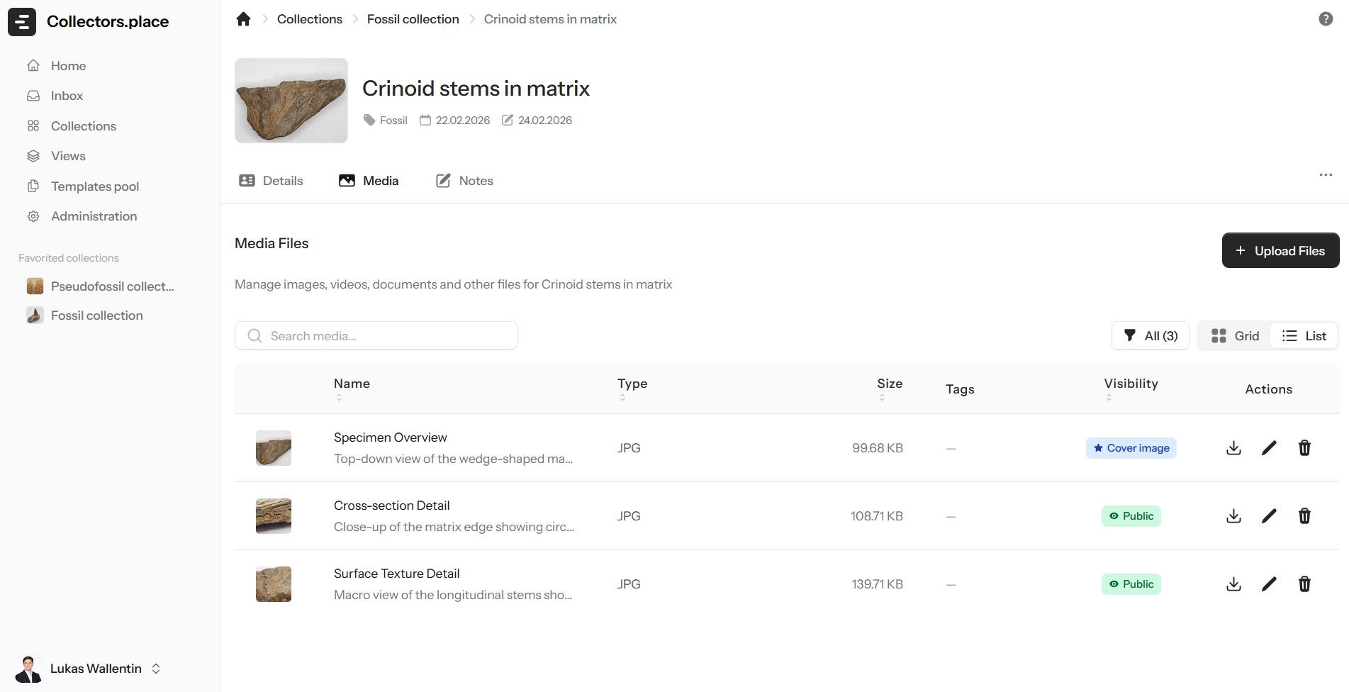 Screenshot 5 of Collectors.place