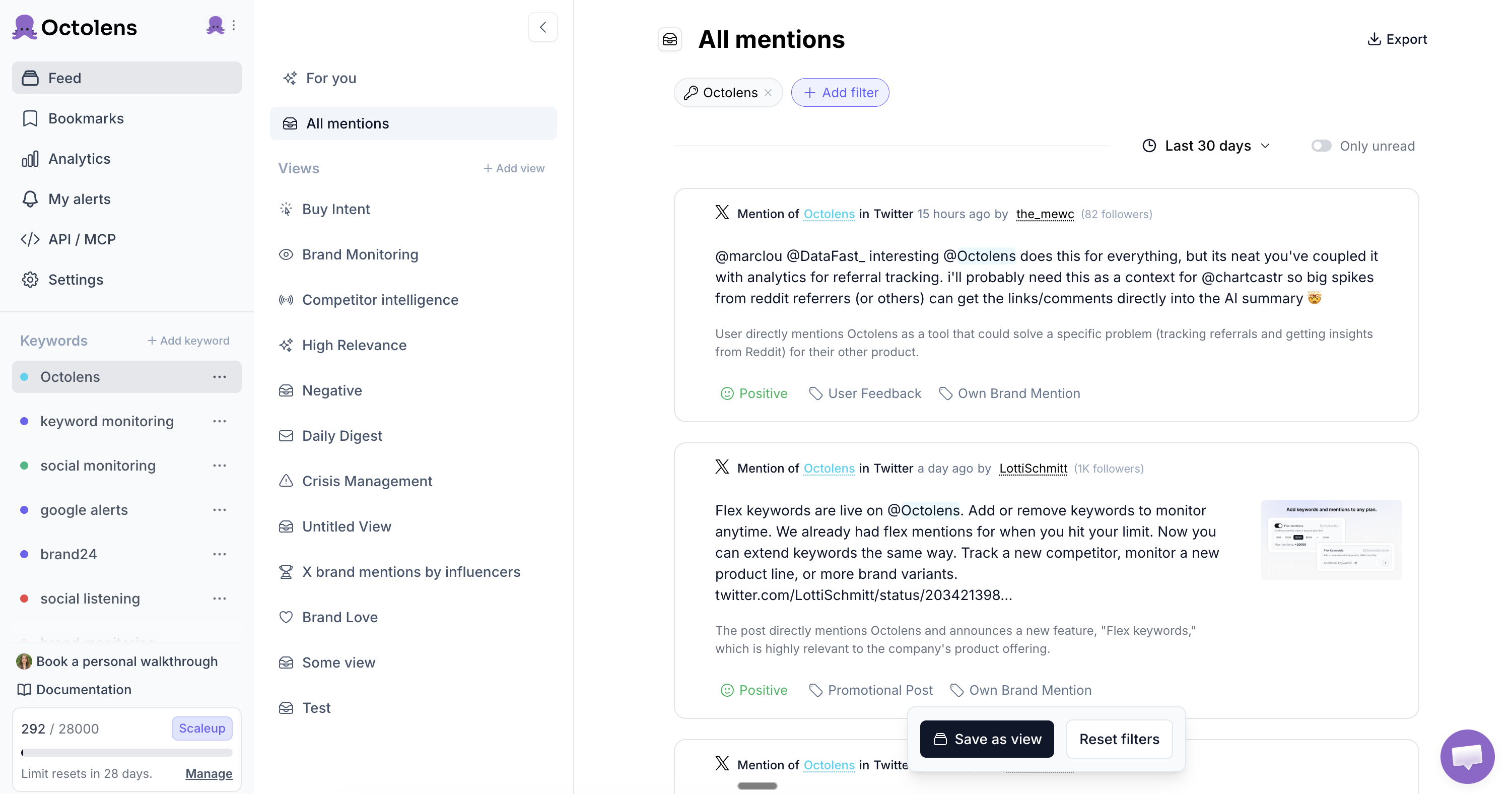 Screenshot 1 of Octolens