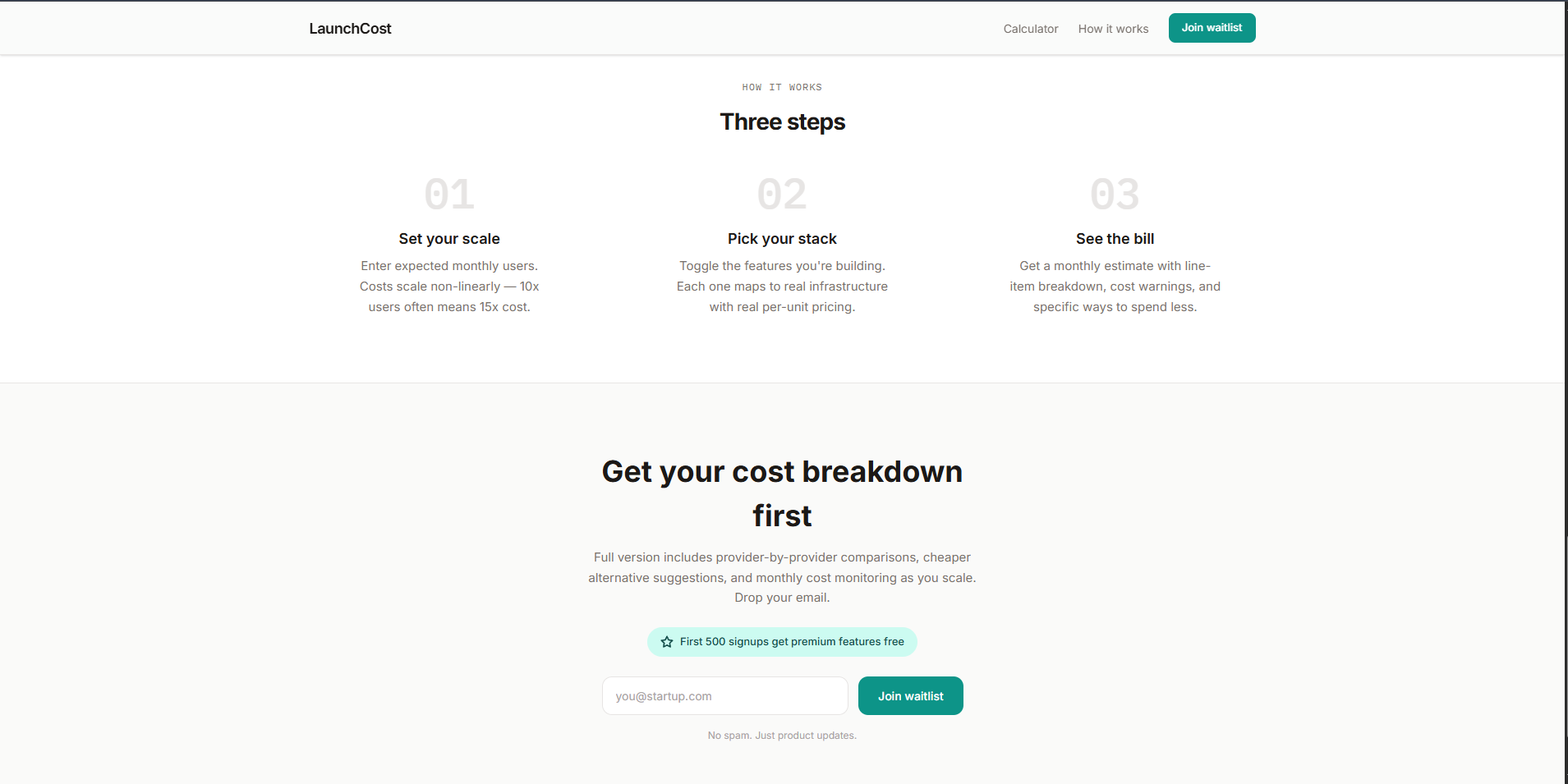 Screenshot 3 of Launch Cost