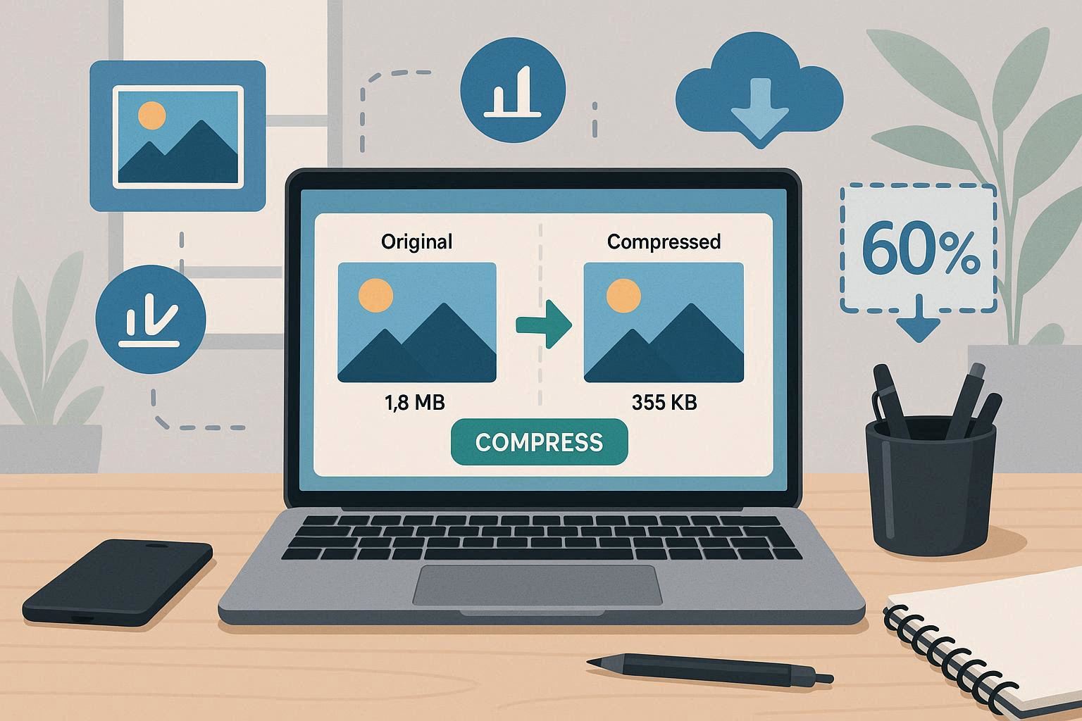 Screenshot 2 of PixiSyne – Image Compressor