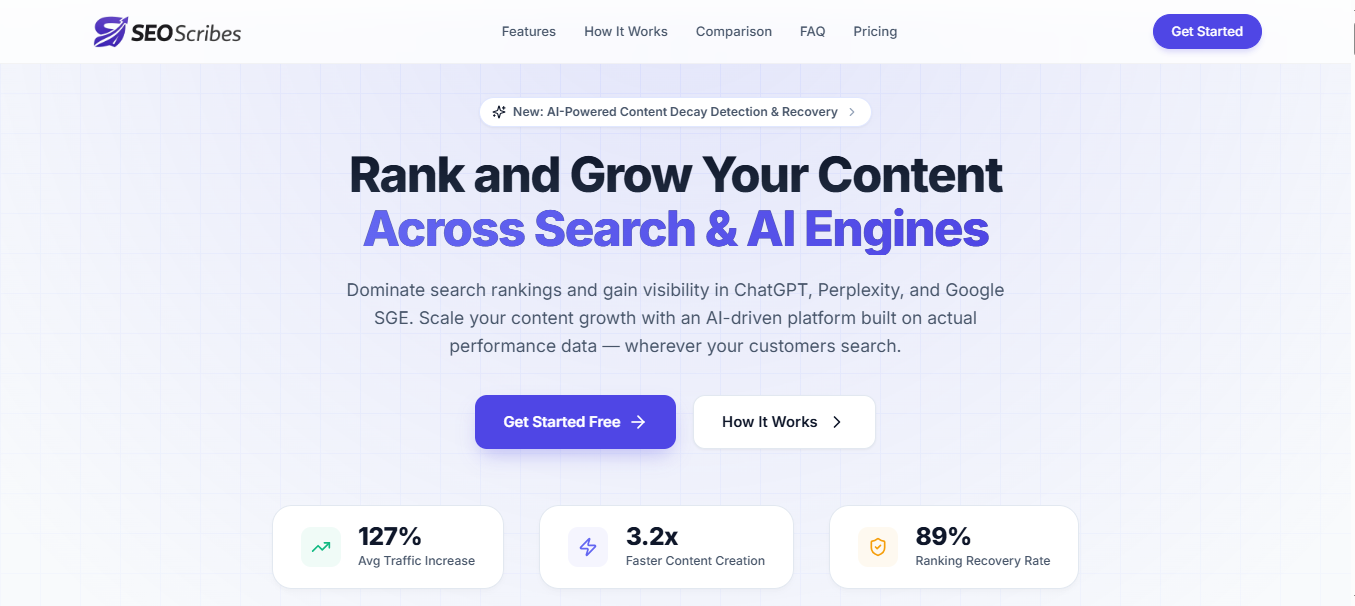 Screenshot 1 of SEOScribes