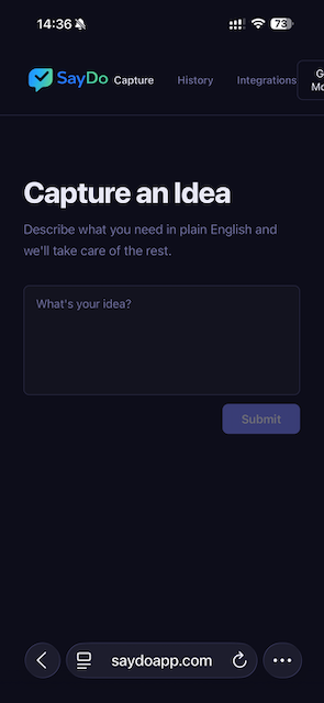 Screenshot 2 of SayDo
