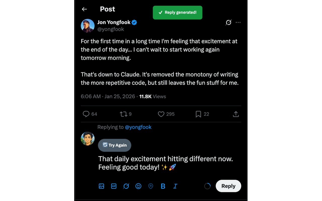 Screenshot 2 of XreplyAI