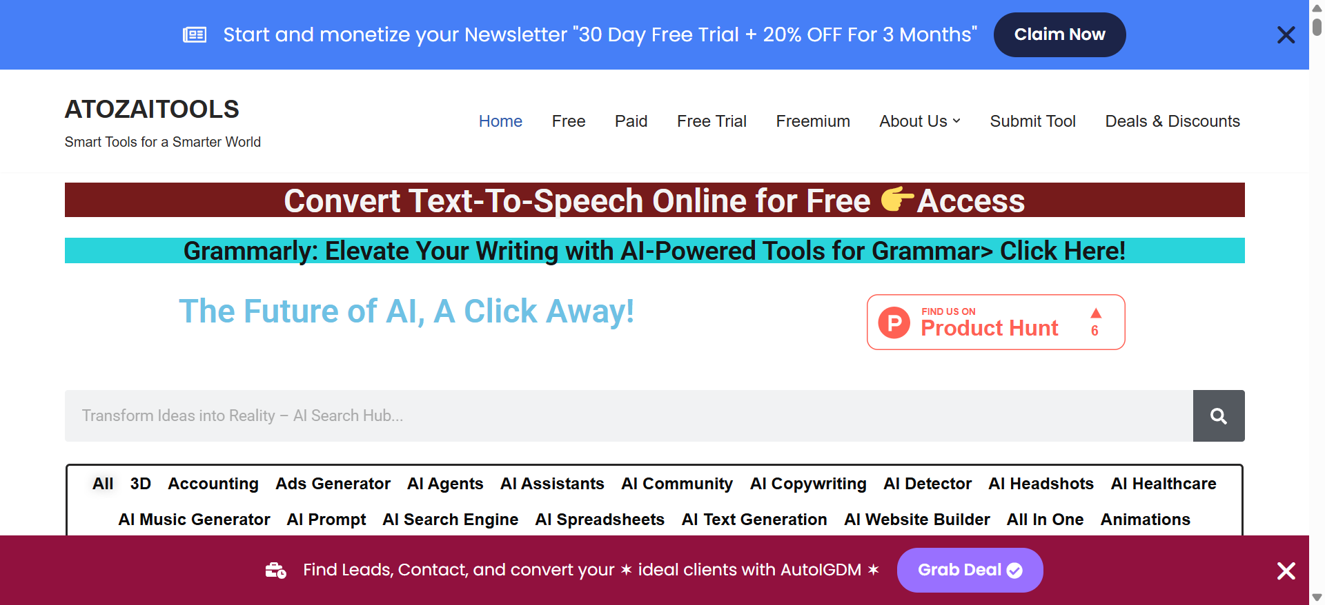 Screenshot 1 of ATOZAITOOLS