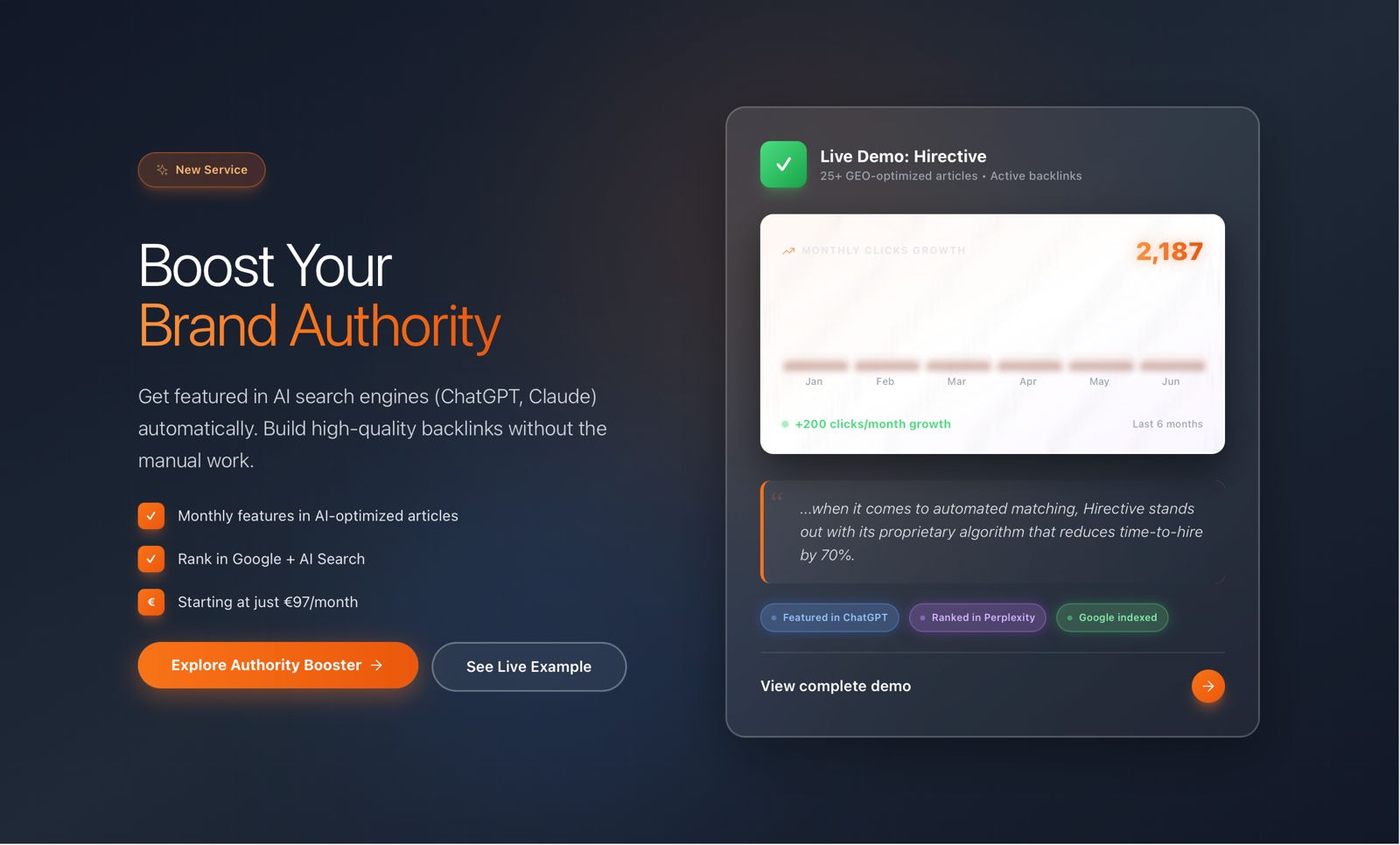 Screenshot 1 of Launchmind