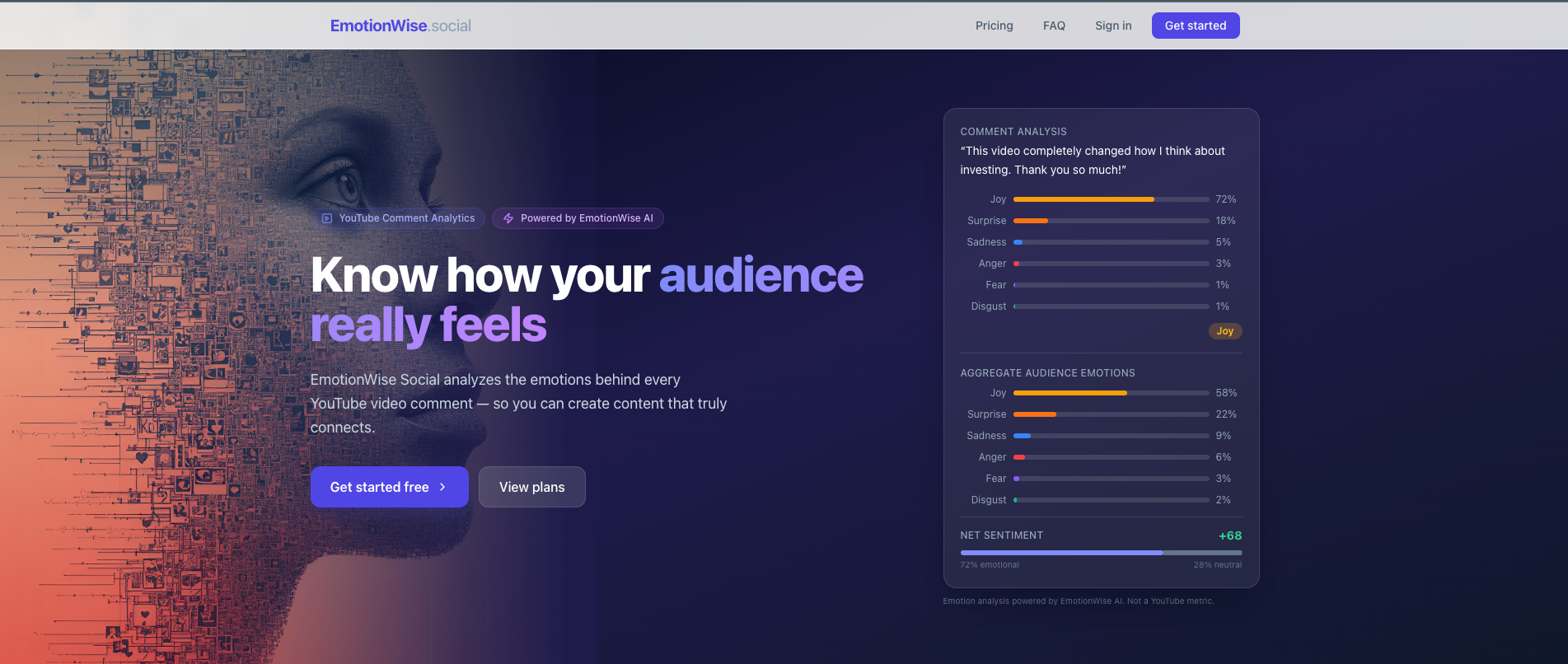 Screenshot 1 of EmotionWise Social