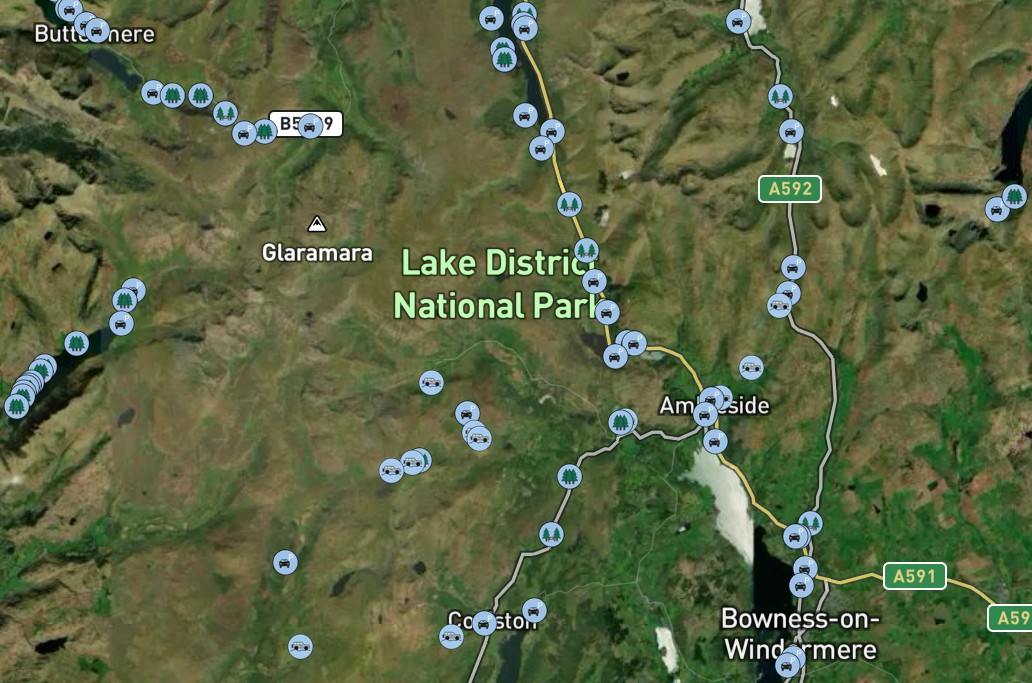 Screenshot 4 of Camplocation app