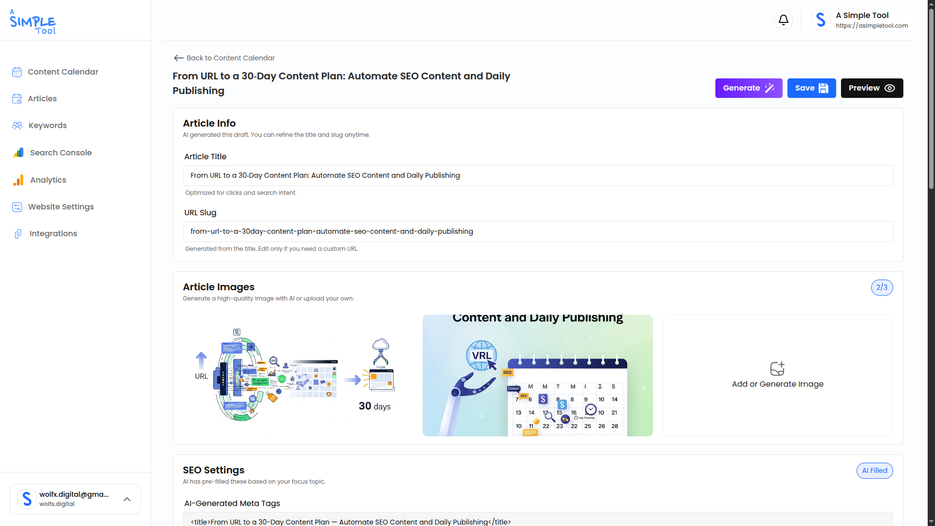 Screenshot 1 of A Simple Tool