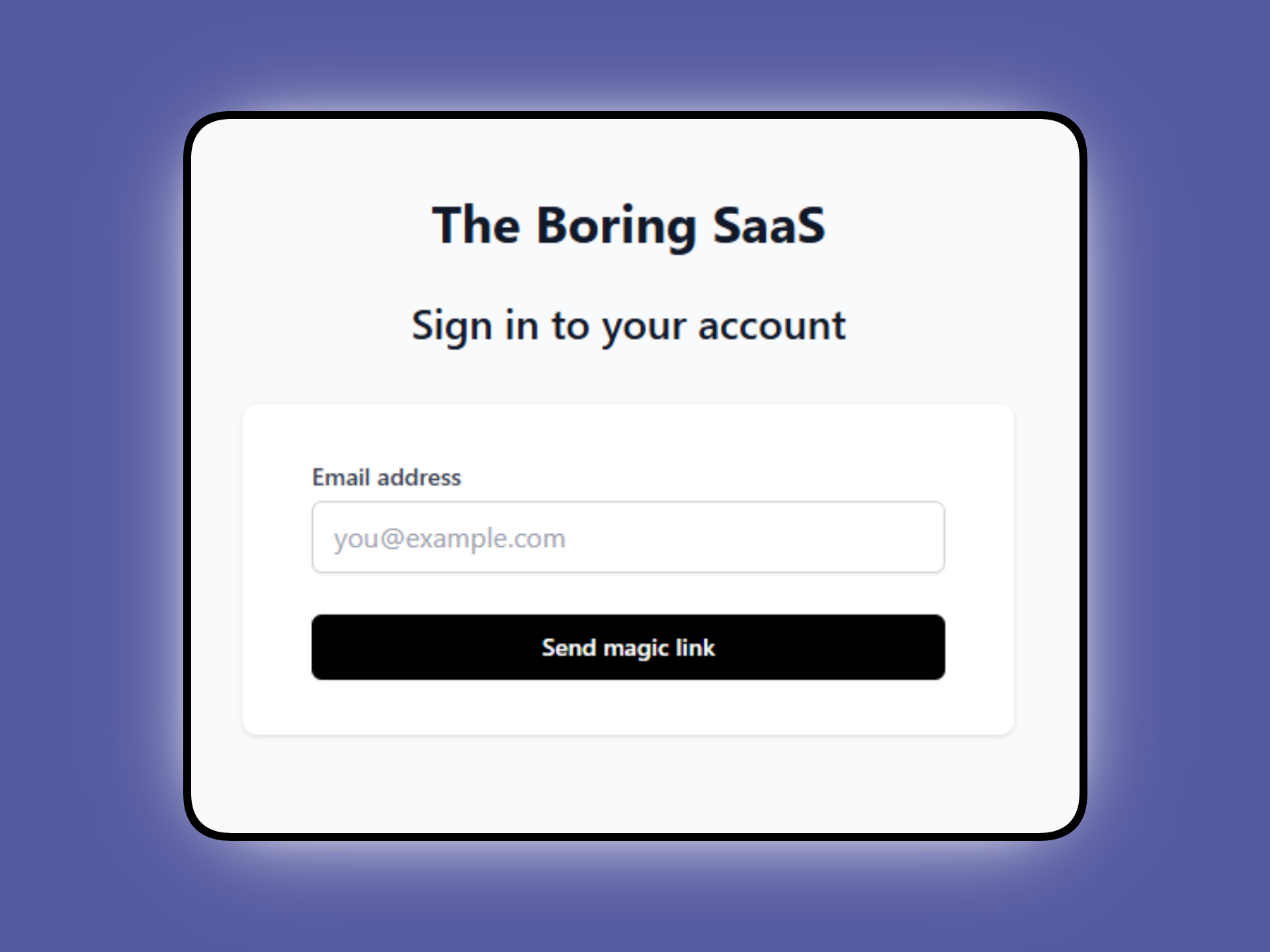 Screenshot 4 of The Boring SaaS Starter Kit
