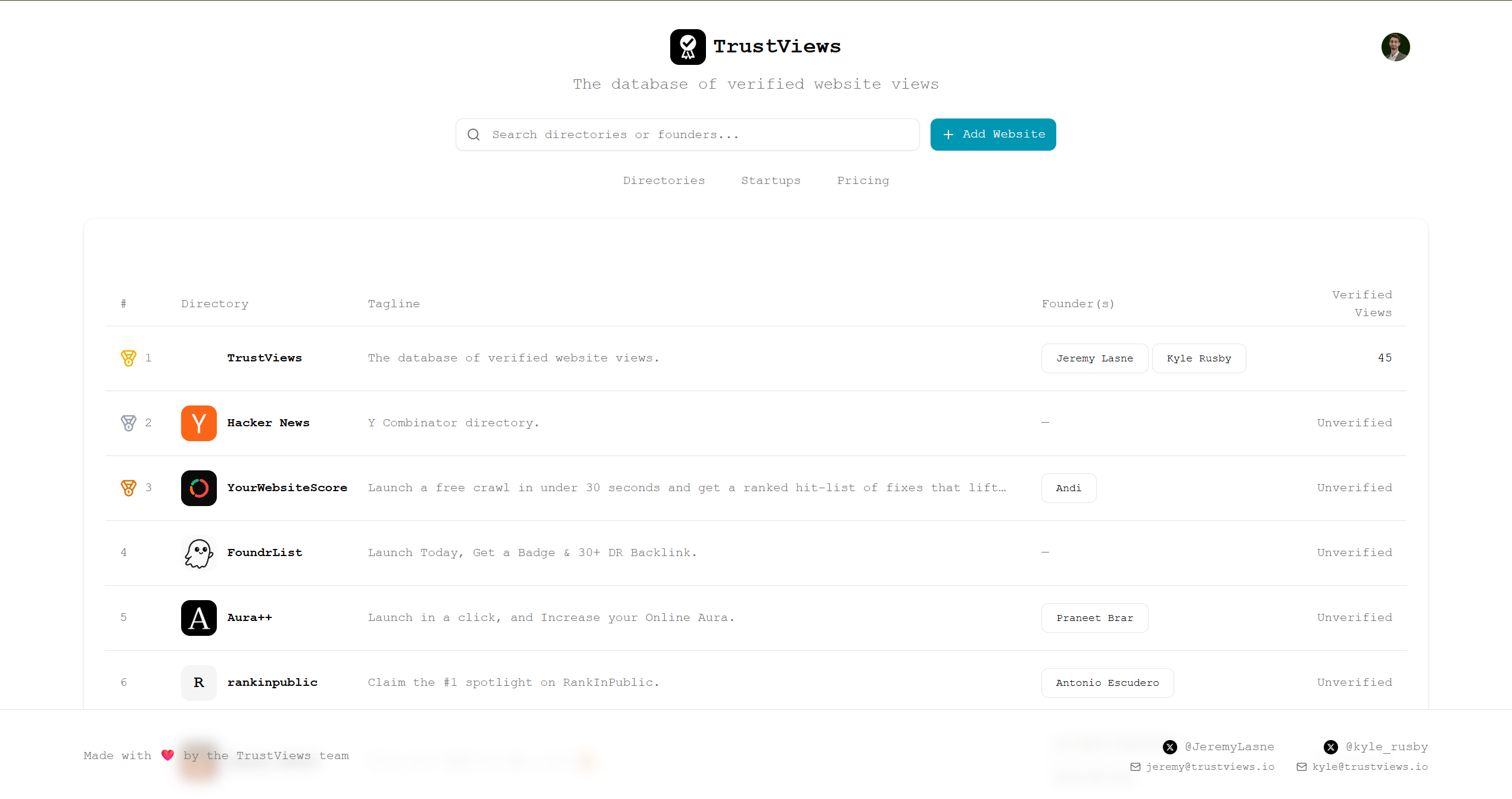 Screenshot 1 of trustviews