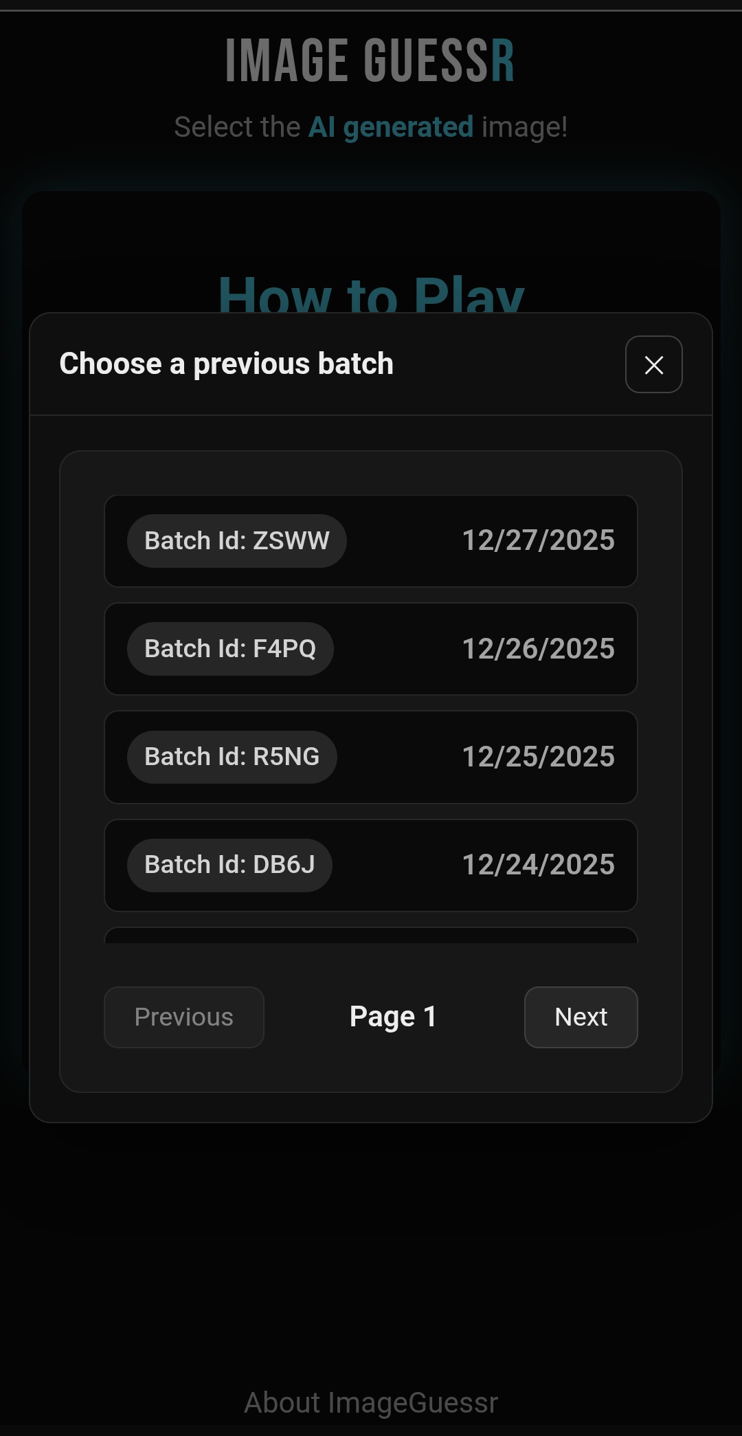 Screenshot 2 of ImageGuessr