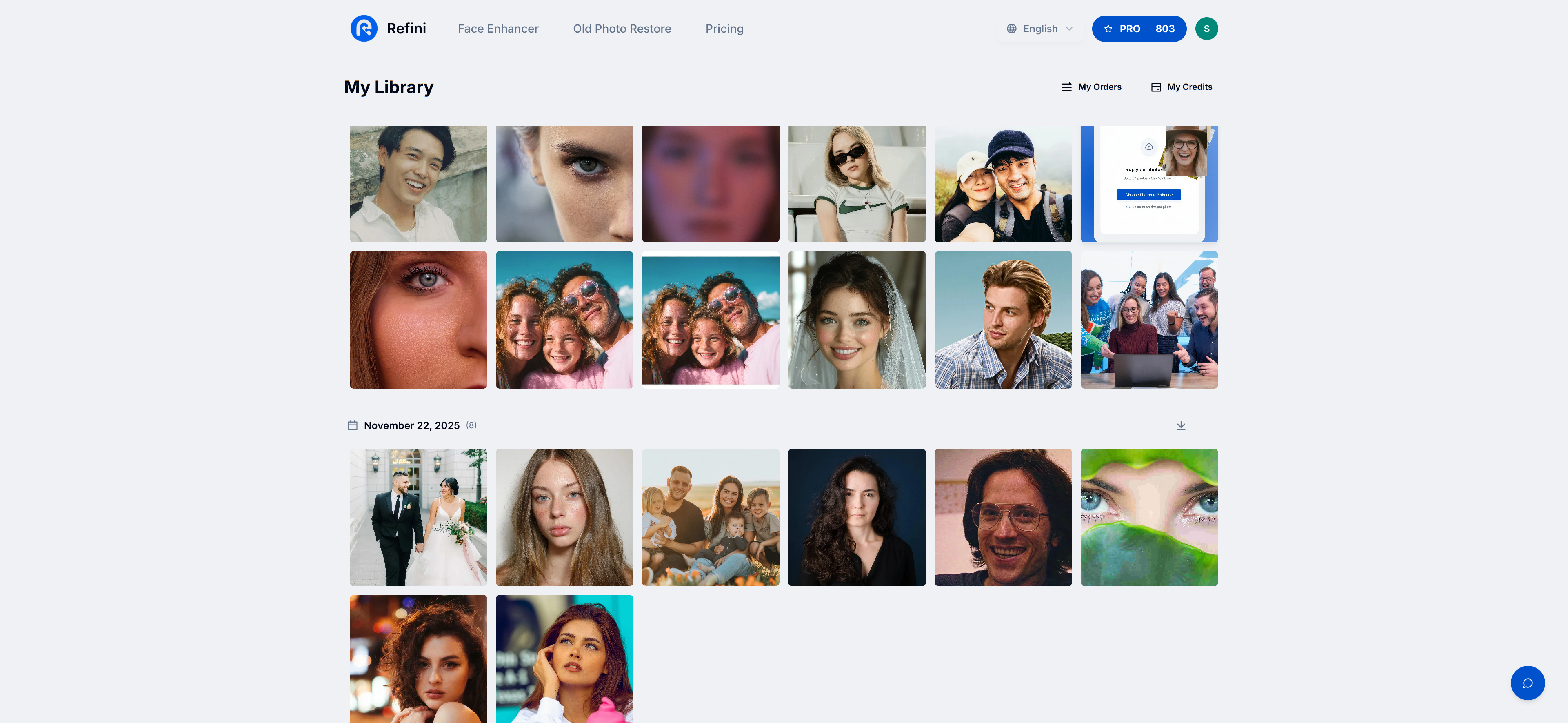 Screenshot 2 of Refini AI Photo Enhancer & Face Unblur