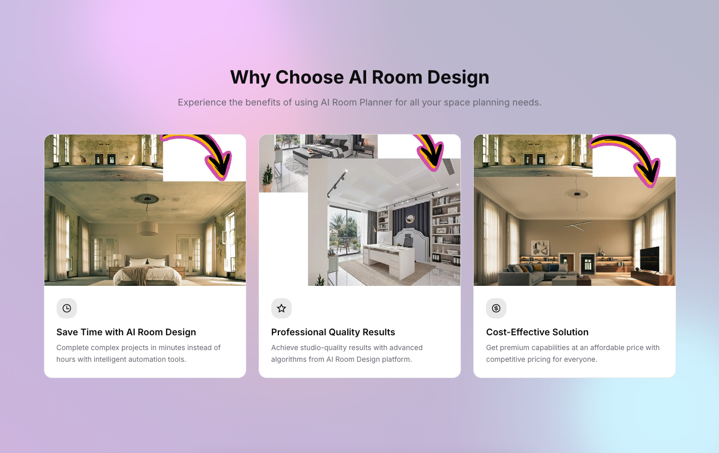 Screenshot 2 of AI Room Design Generator