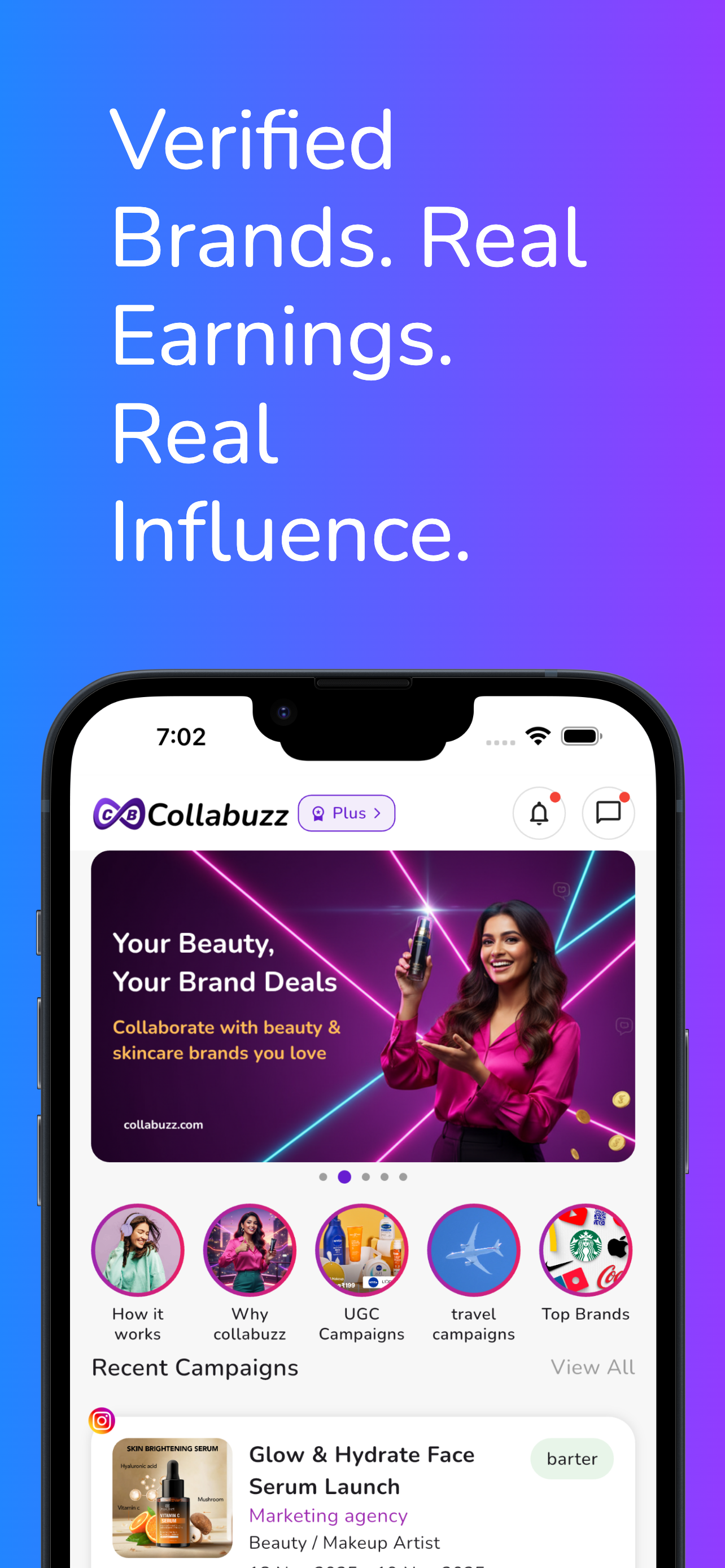Screenshot 1 of Collabuzz