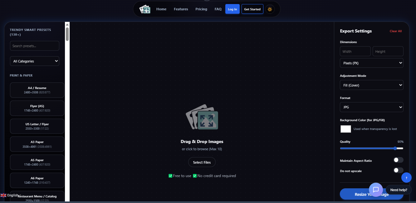 Screenshot 2 of Pro Batch Resizer