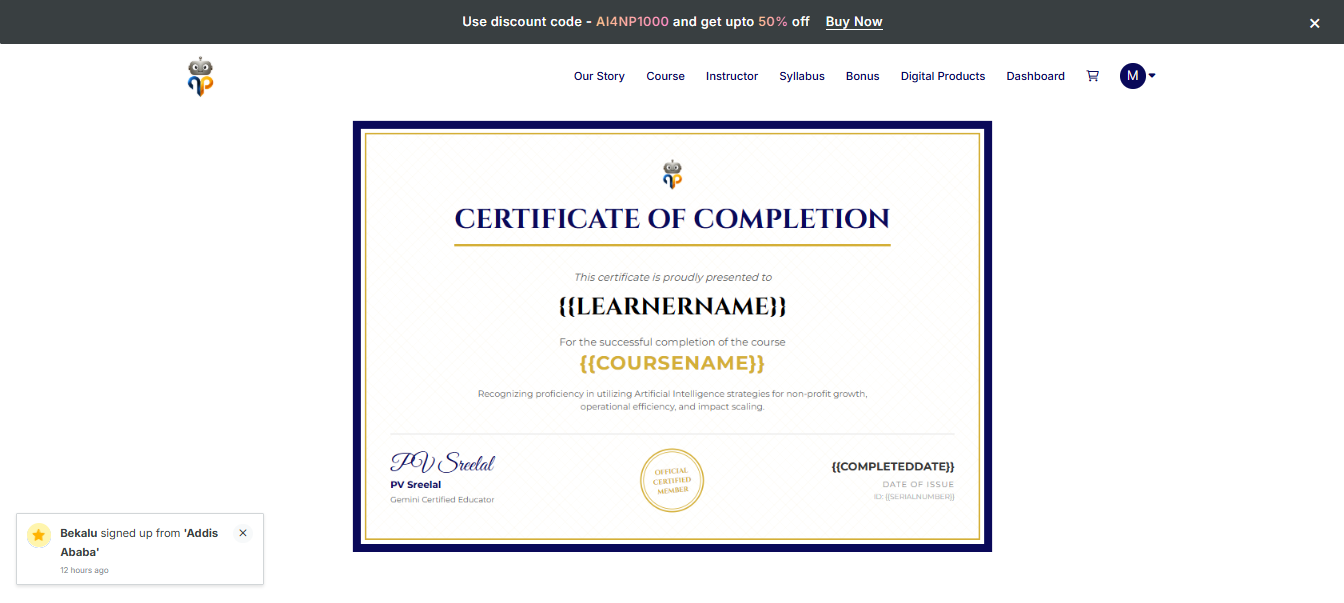 Screenshot 3 of AI for NGO