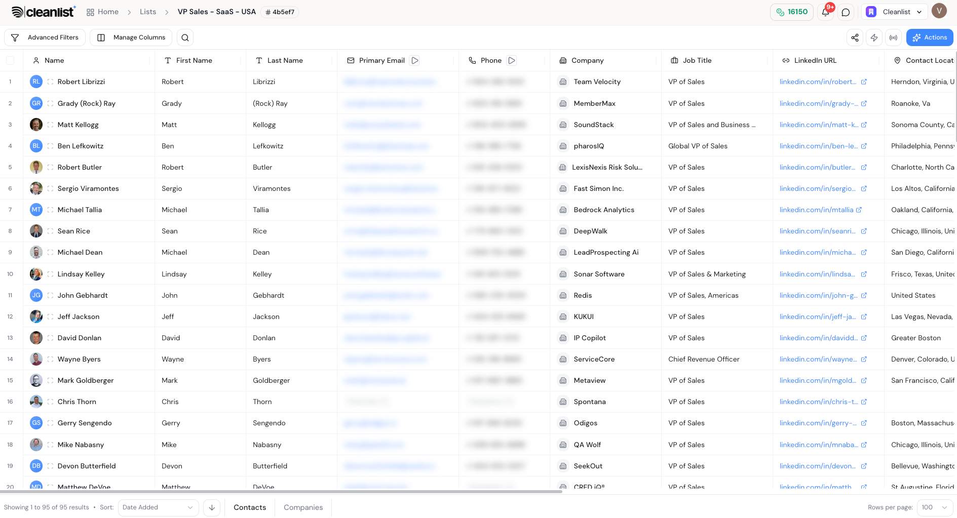 Screenshot 2 of Cleanlist AI