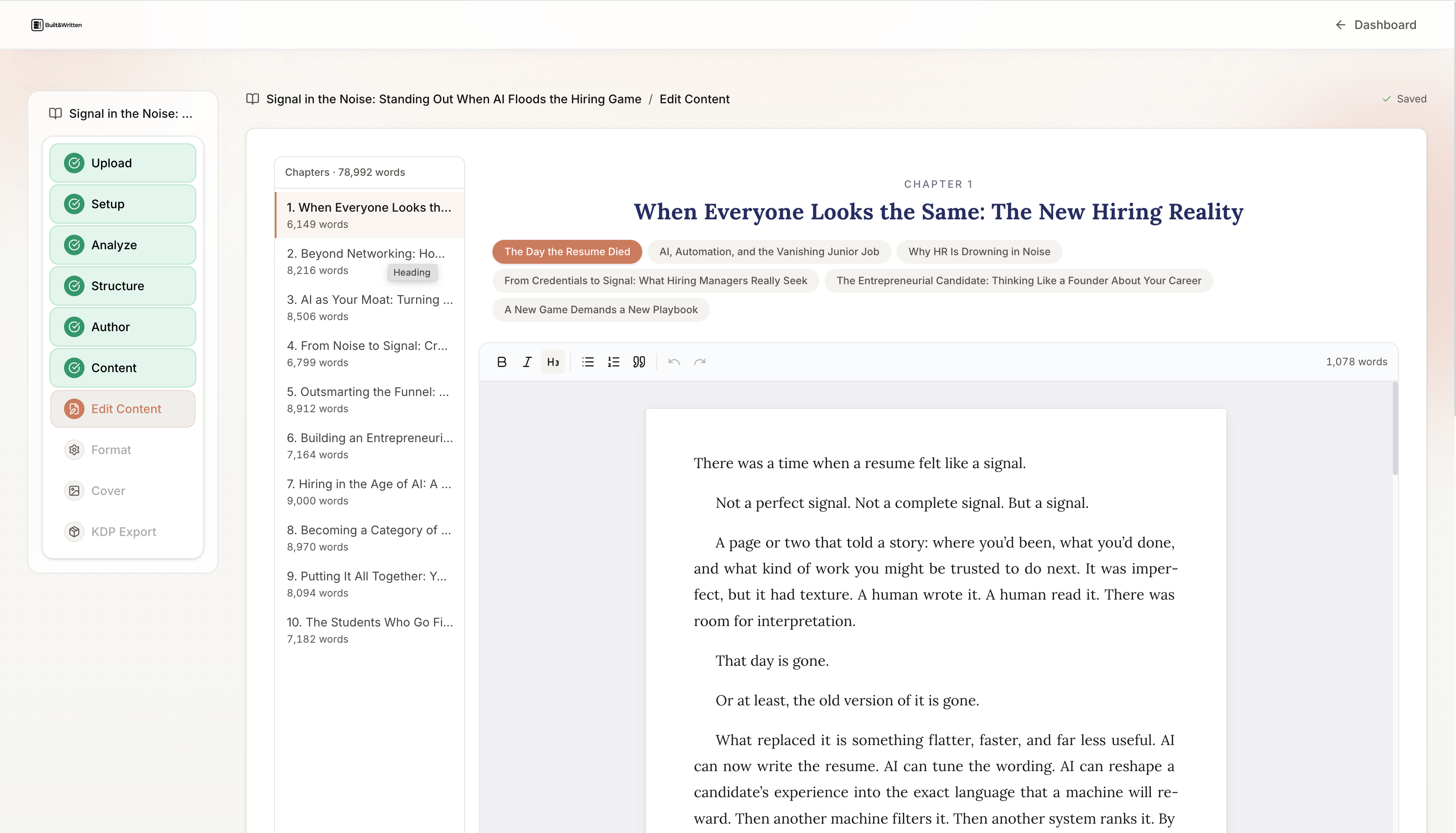 Screenshot 6 of Built&Written
