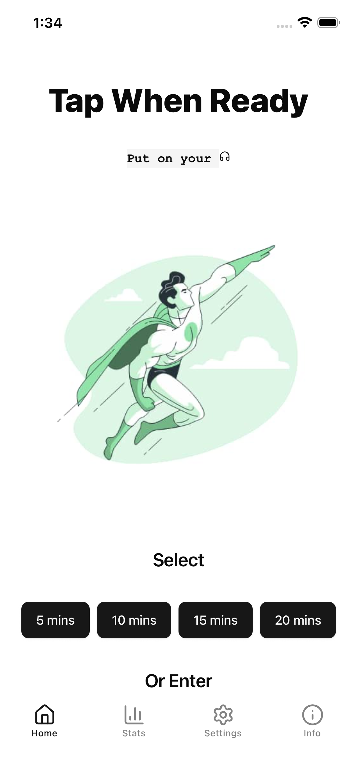 Screenshot 2 of Panda - Meditation Timer