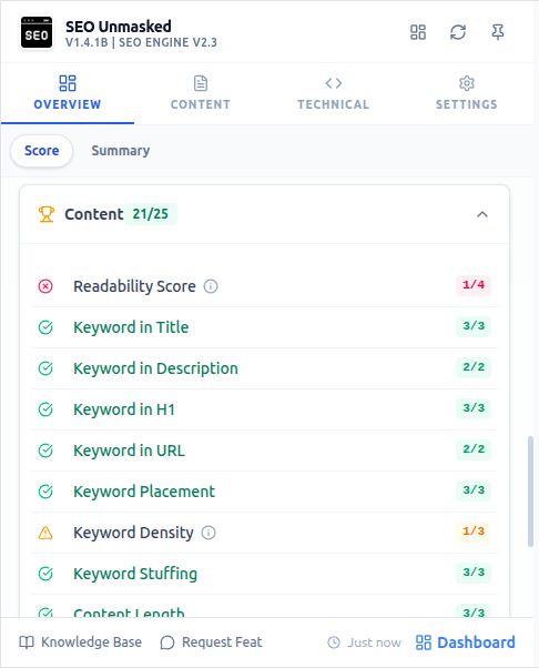 Screenshot 7 of SEO Unmasked