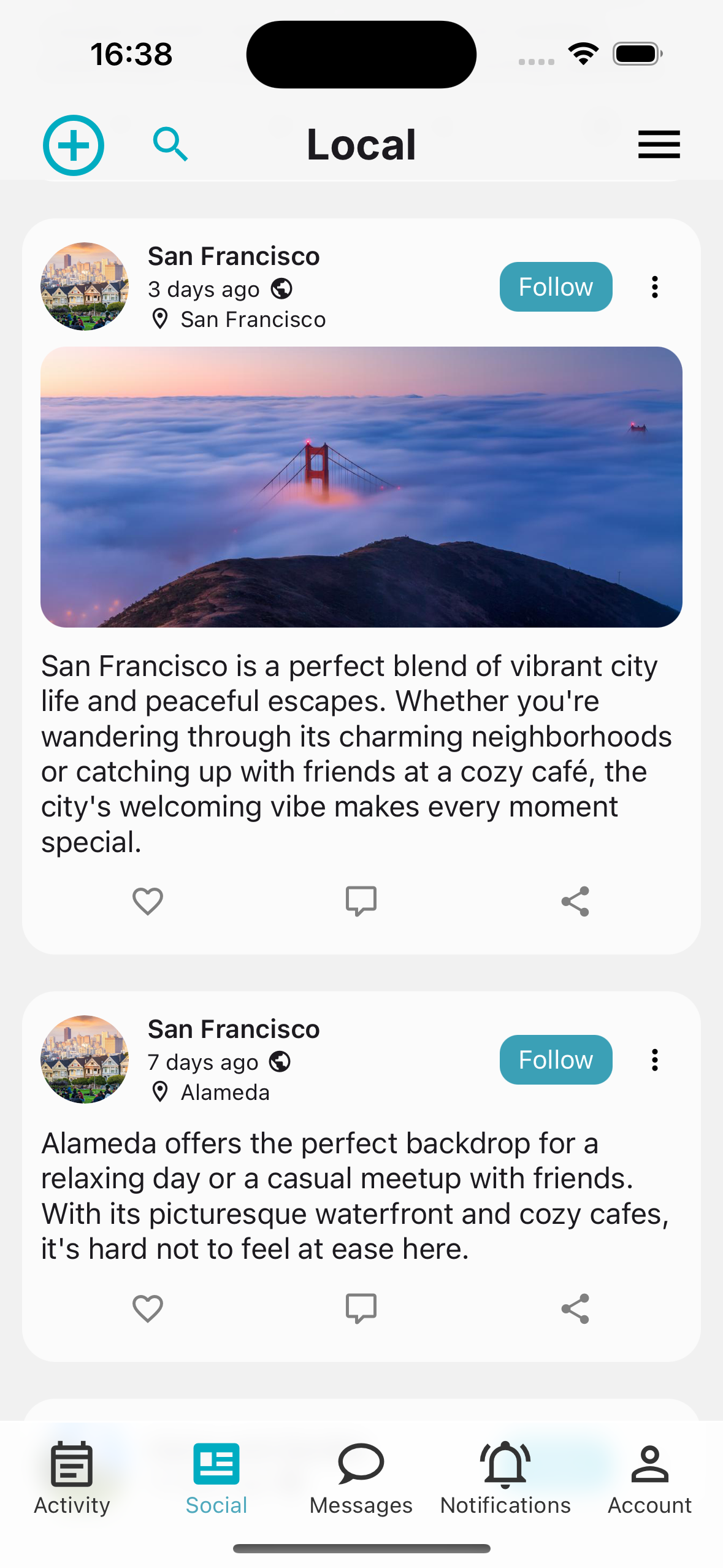Screenshot 5 of Khora social community