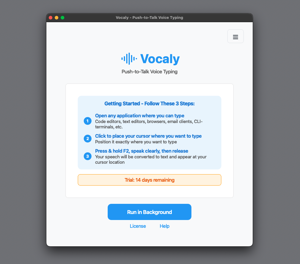 Screenshot 1 of Vocaly