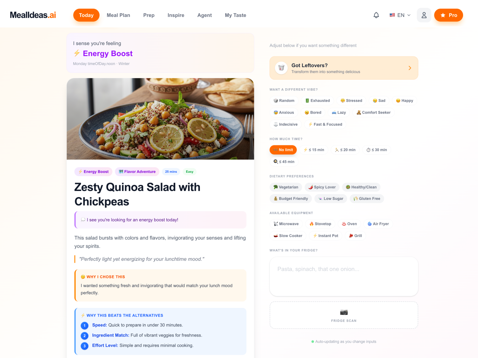 Screenshot 2 of mealideas