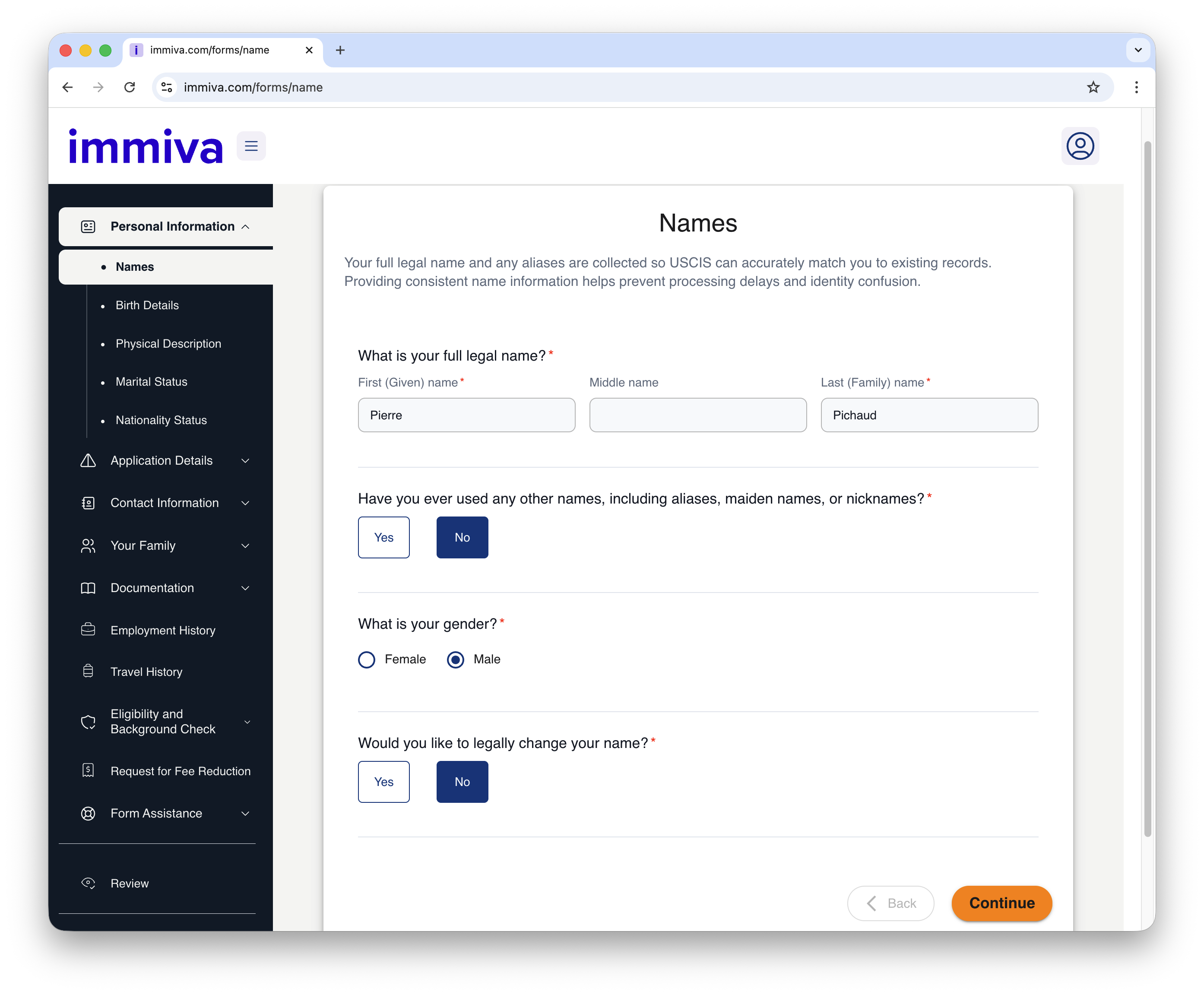 Screenshot 2 of Immiva