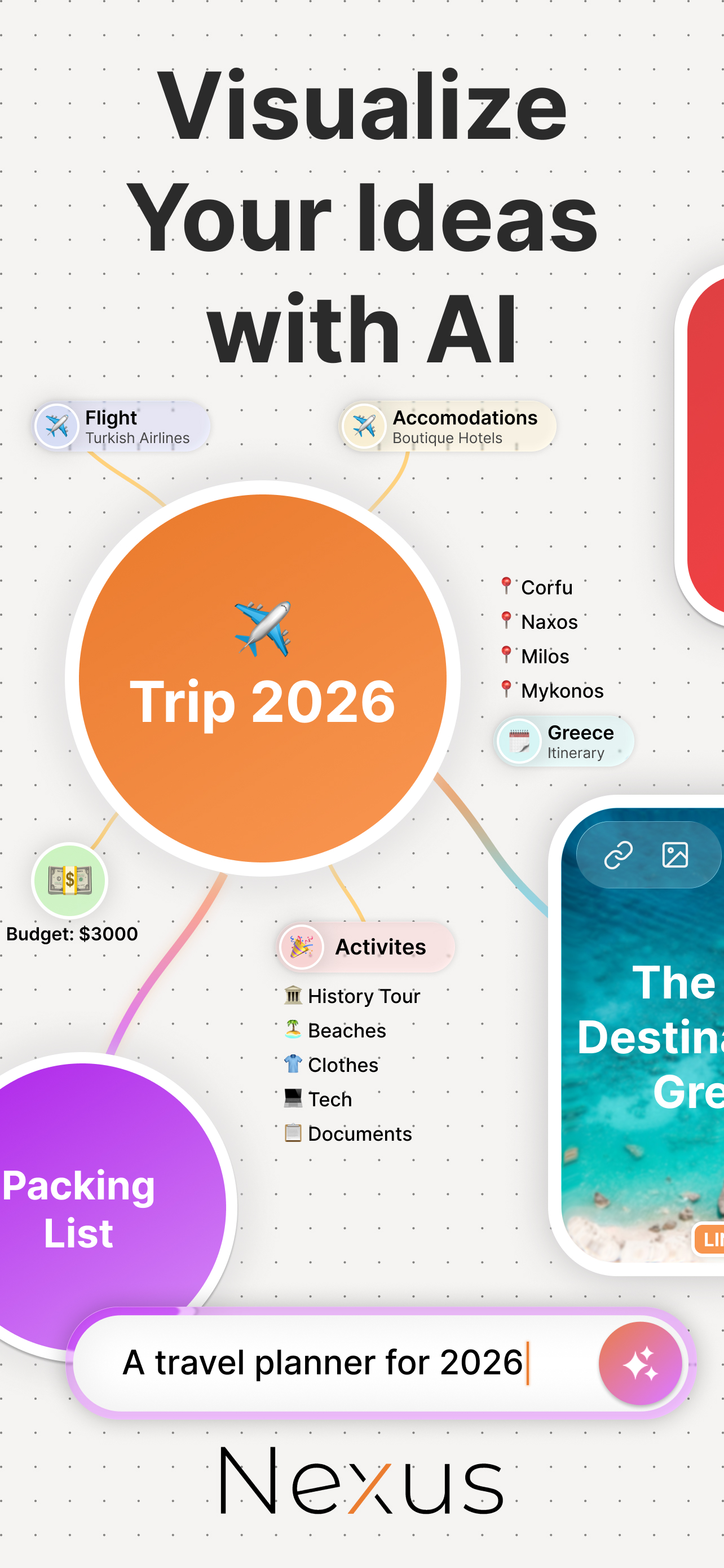 Screenshot 1 of Nexus: AI Idea Visualizer