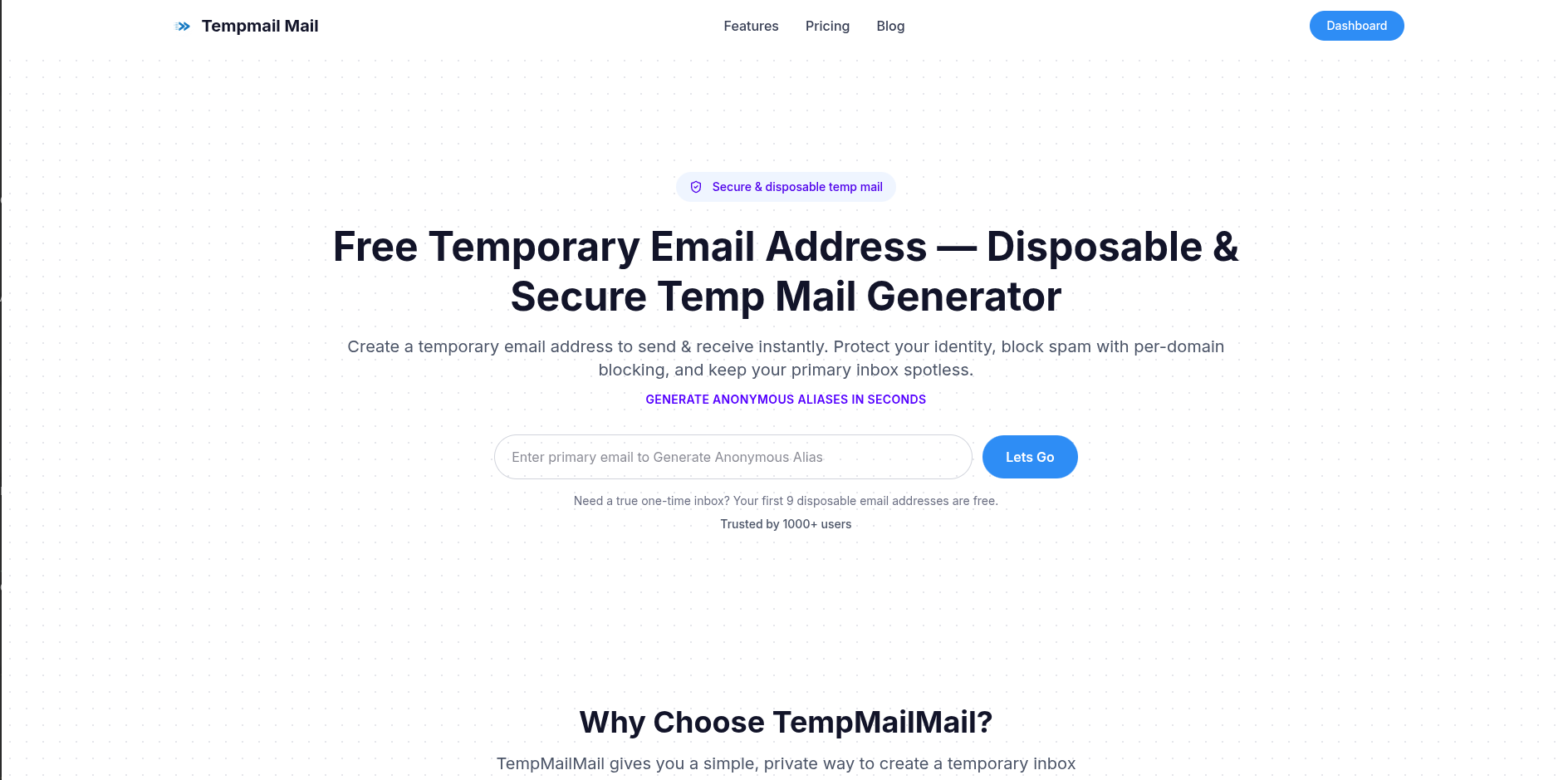 Screenshot 4 of Temp Mail