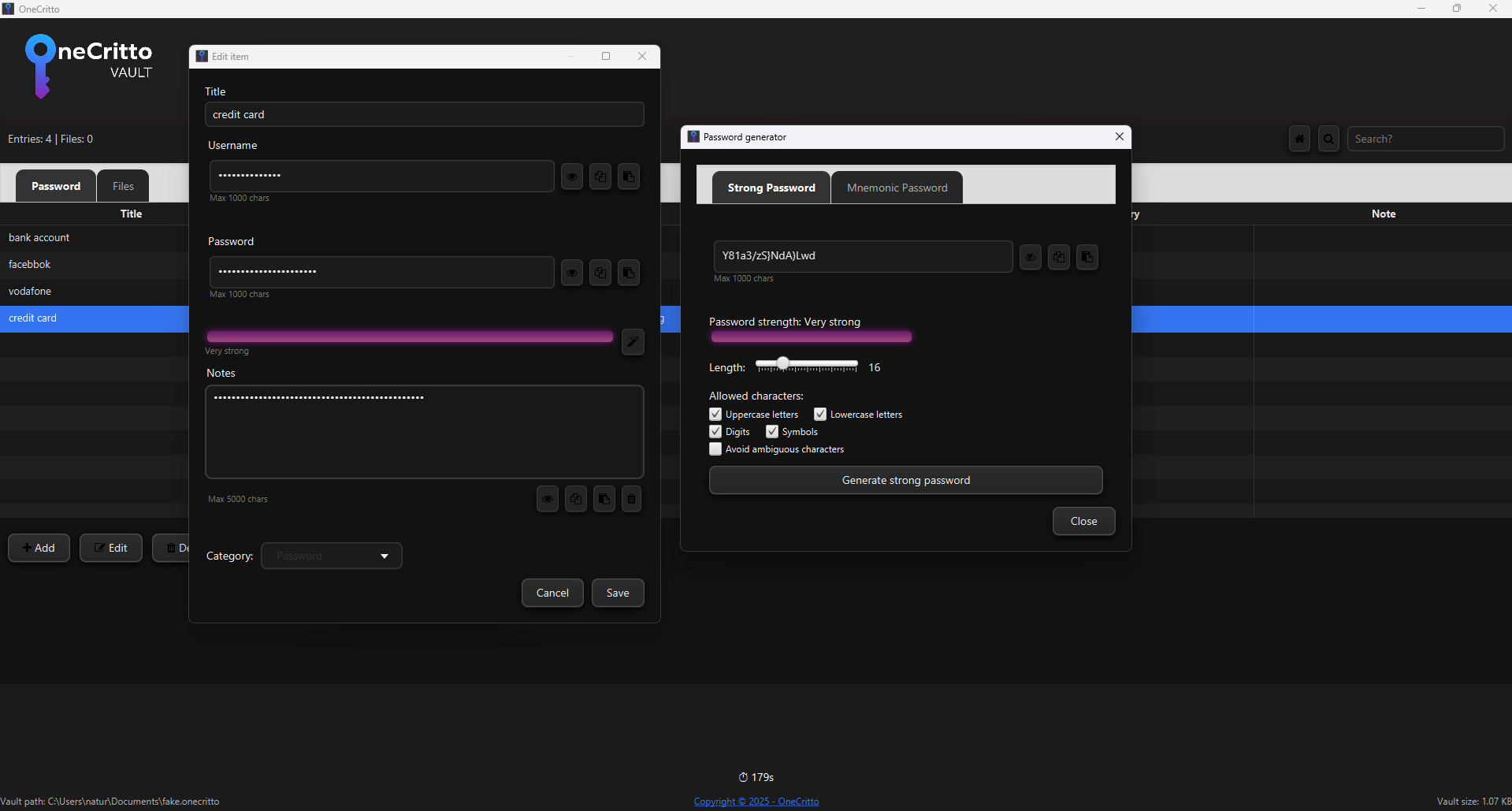 Screenshot 3 of OneCritto