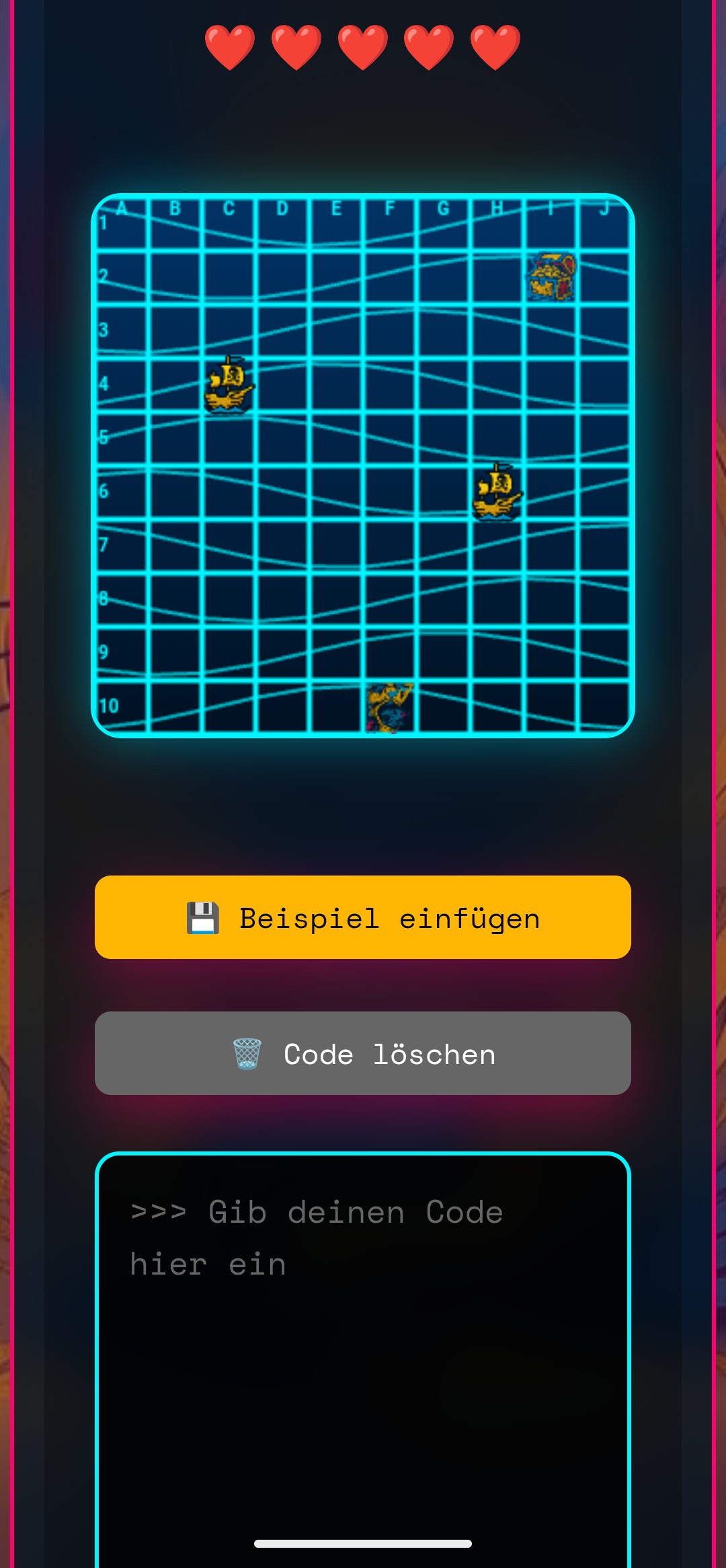 Screenshot 1 of ☠️LEYLA’S CODE - Python Game!