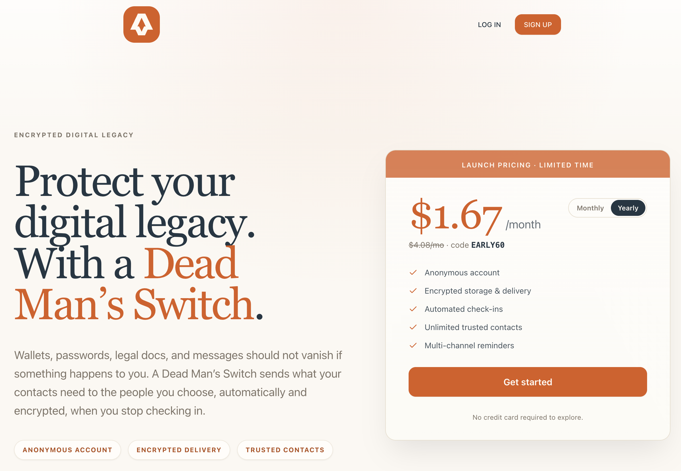 Screenshot 1 of Dead Man’s Switch