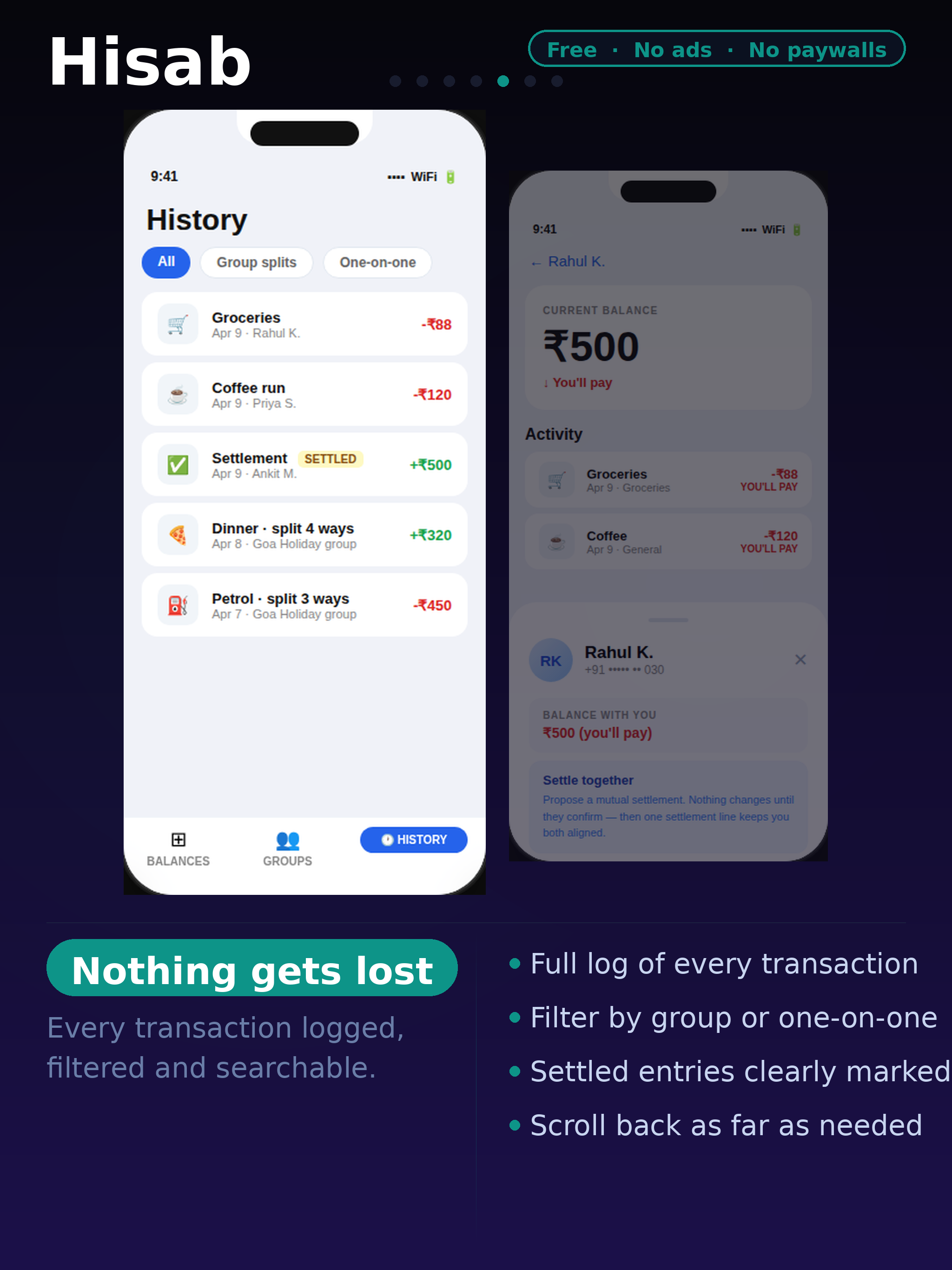 Screenshot 5 of Hisab