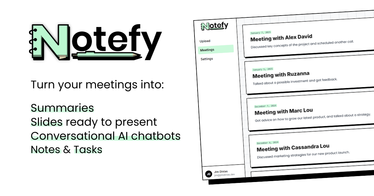 Screenshot 1 of Notefy