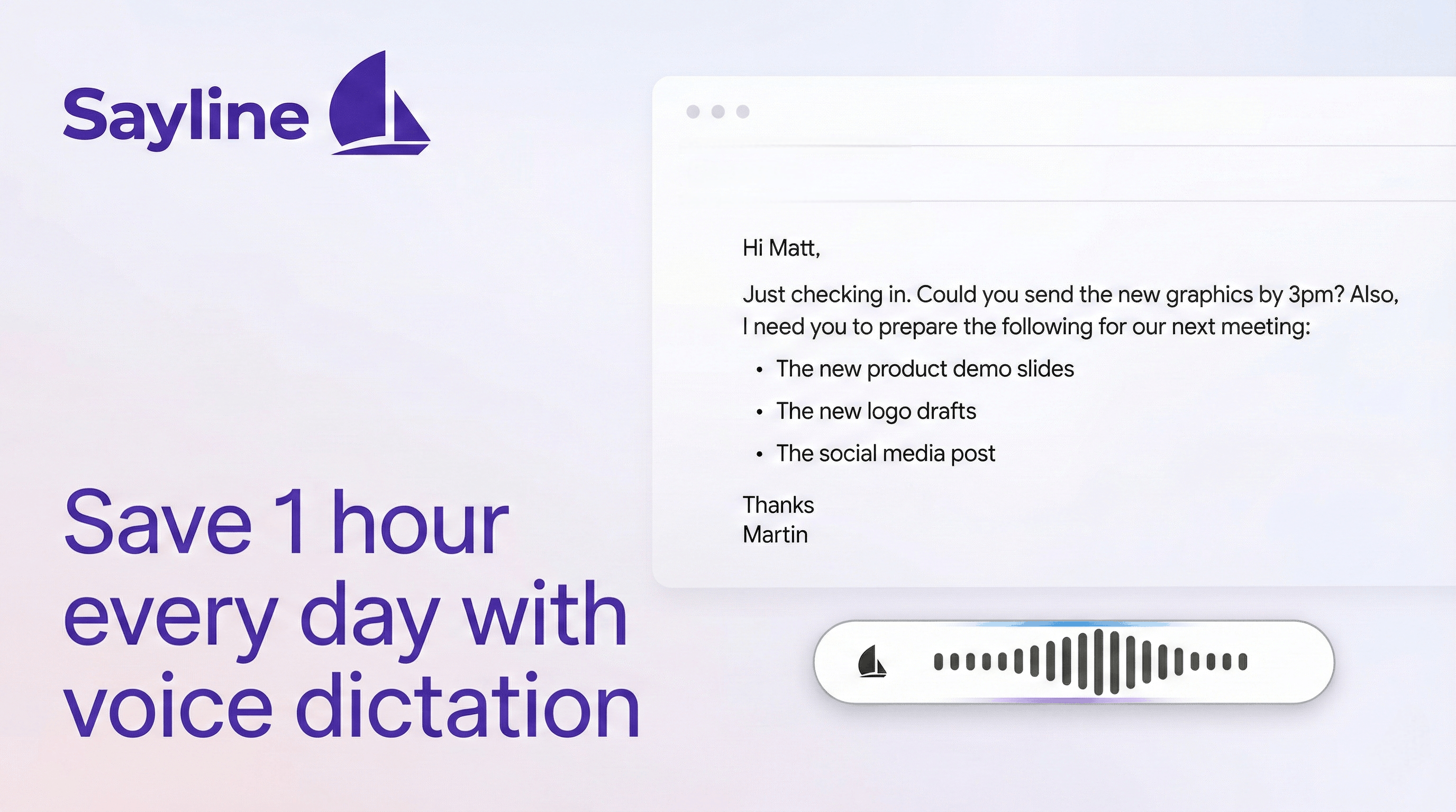 Screenshot 2 of Sayline