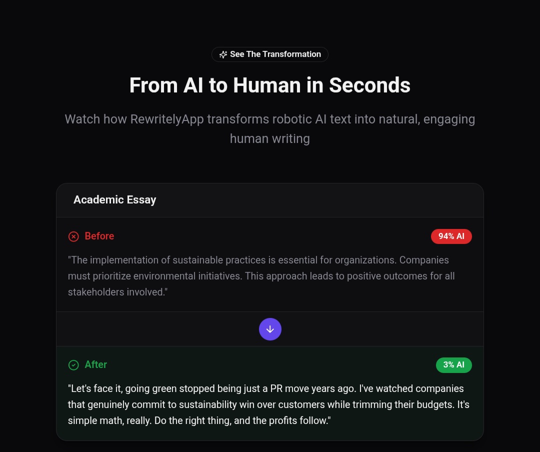 Screenshot 4 of RewritelyApp