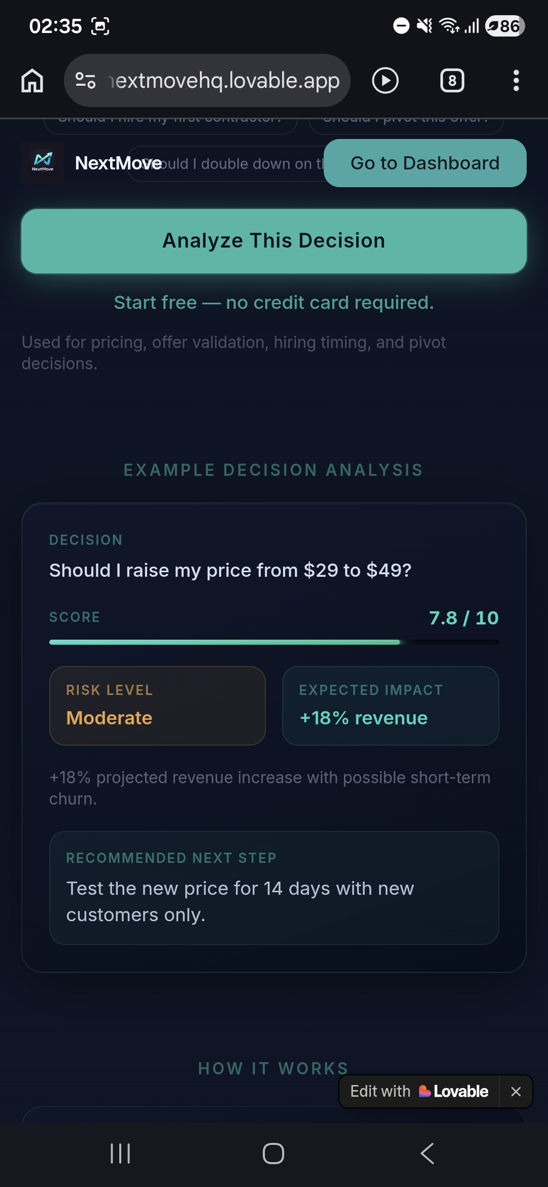 Screenshot 2 of NextMove