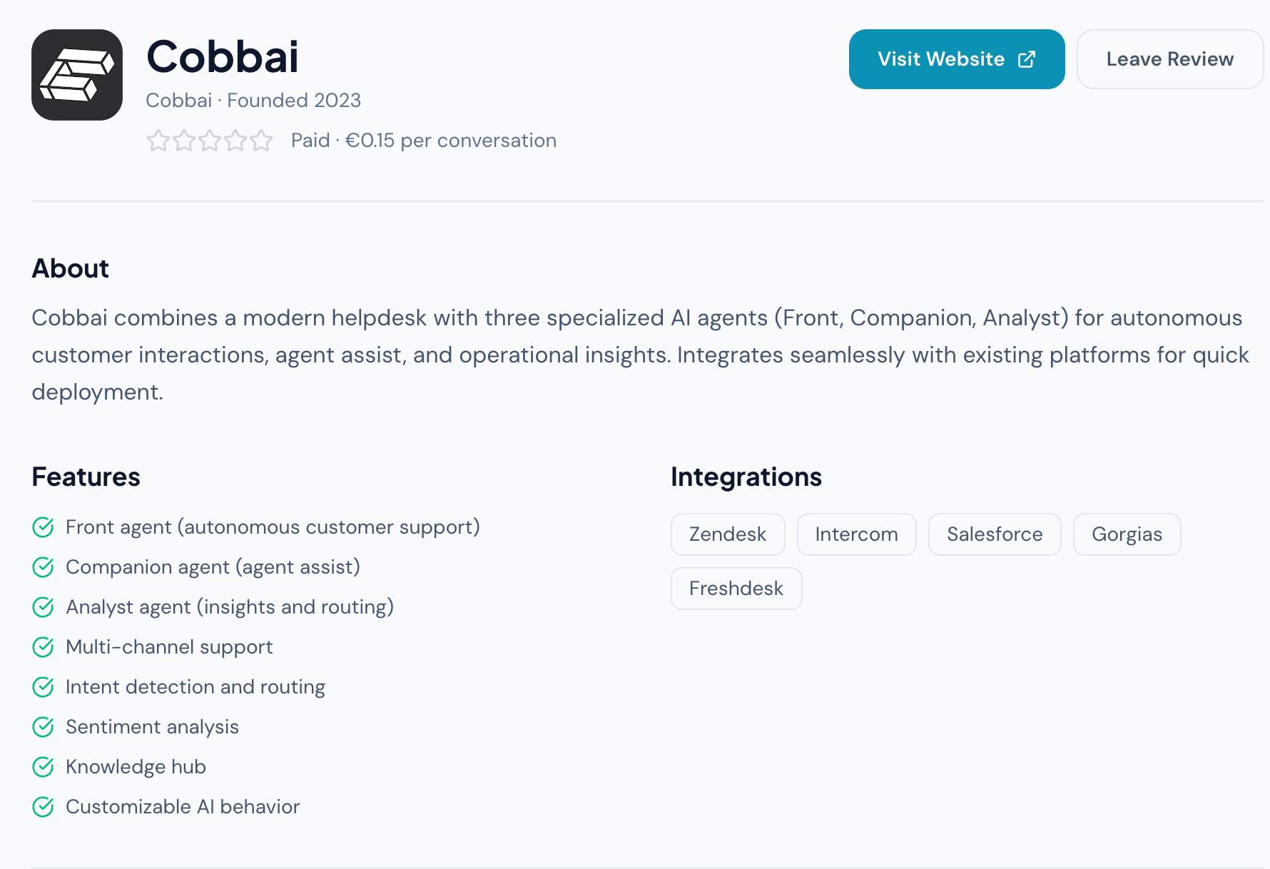 Screenshot 2 of AI CX Stack